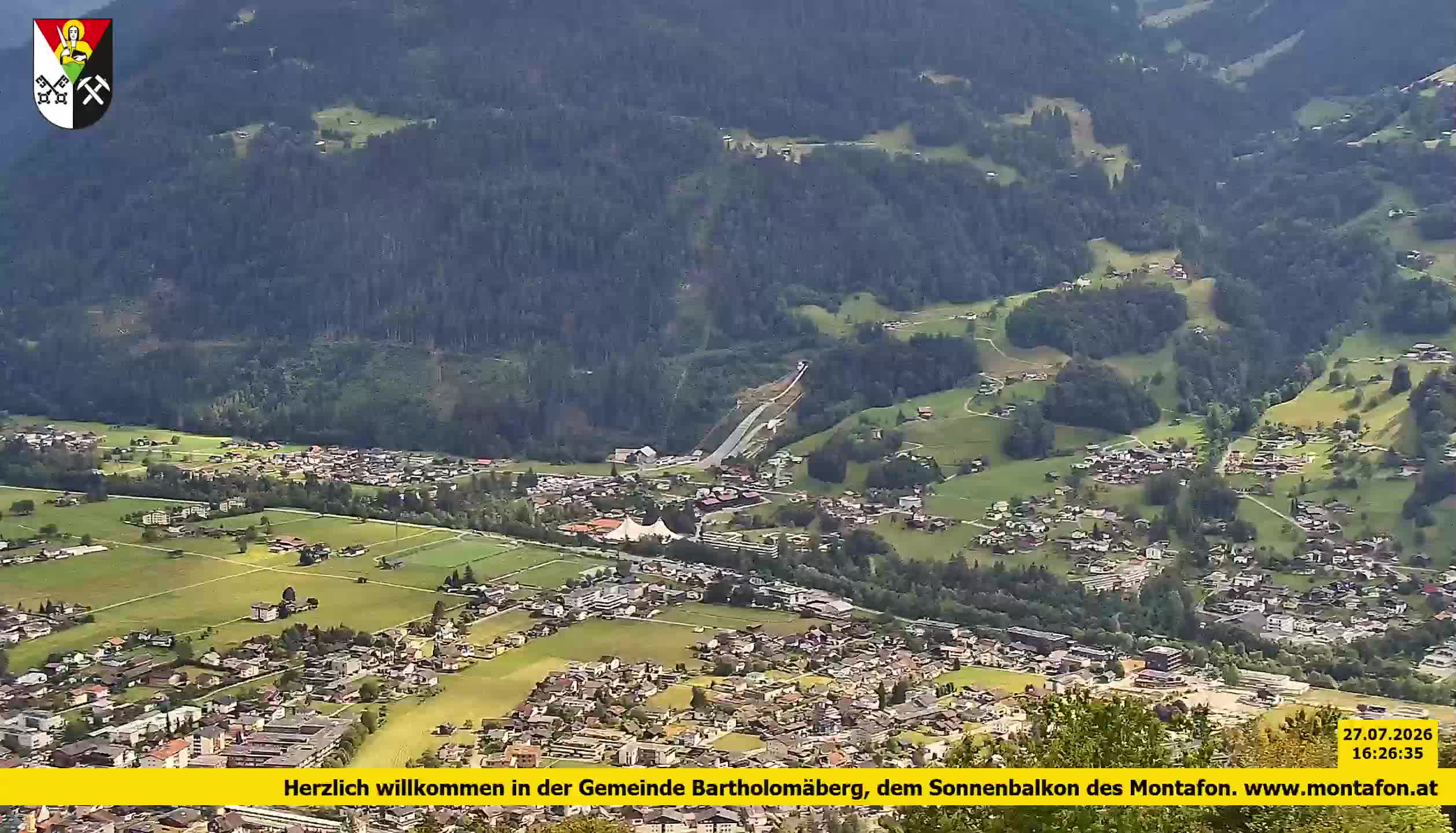 Bartholomäberg | Blick auf Schruns