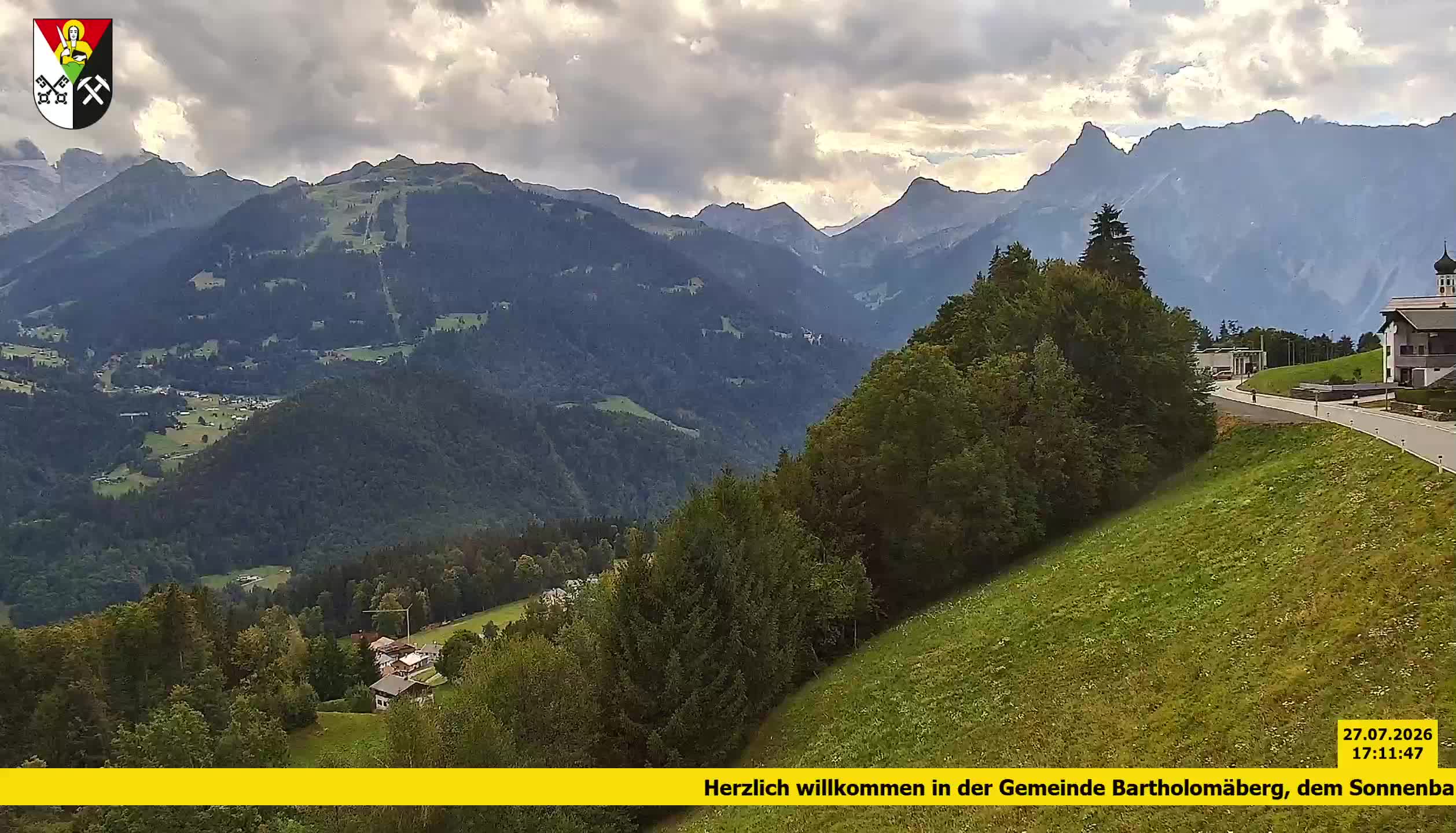 Bartholomäberg | Blick auf Schruns