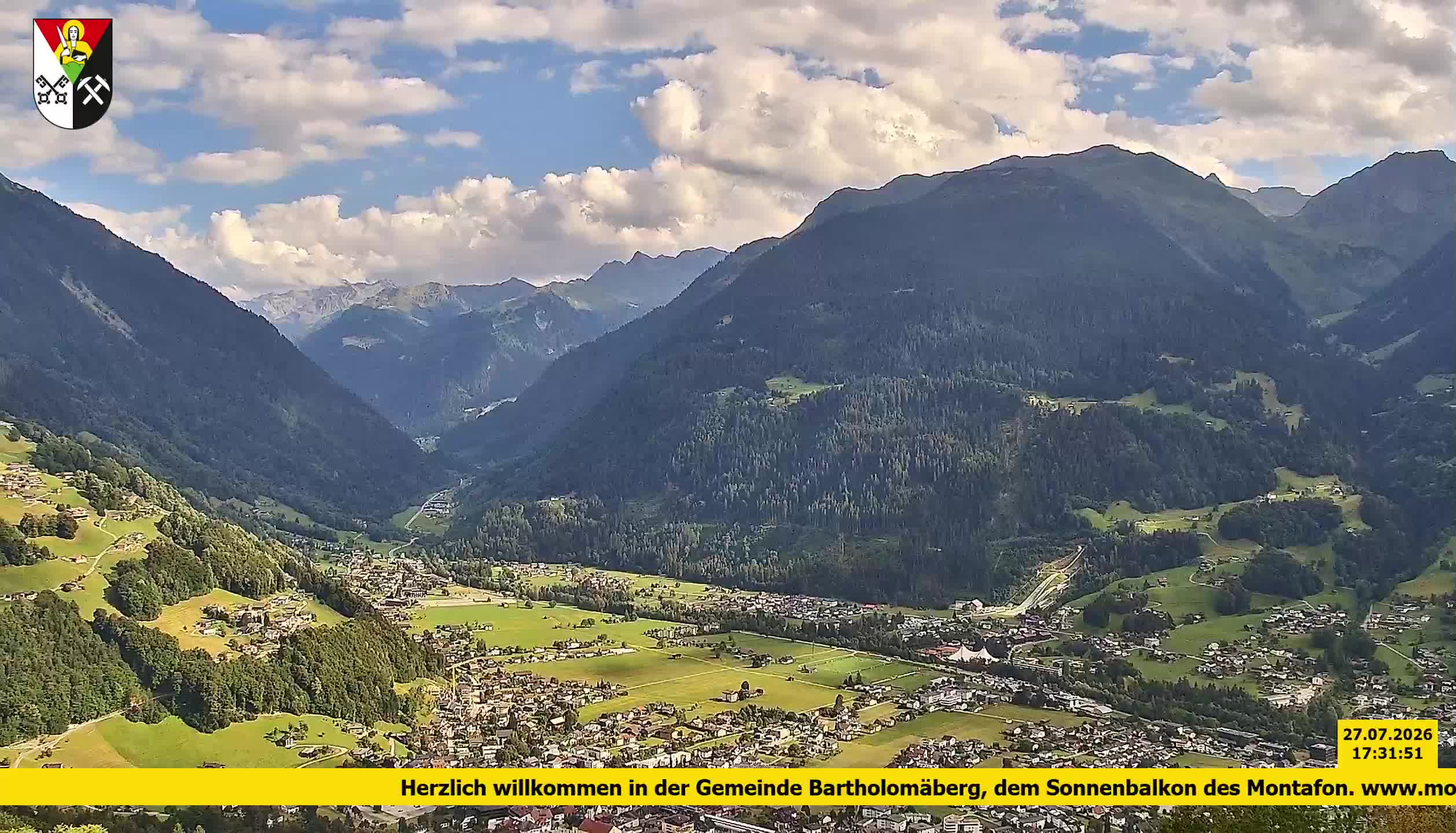 Bartholomäberg | Blick auf Schruns