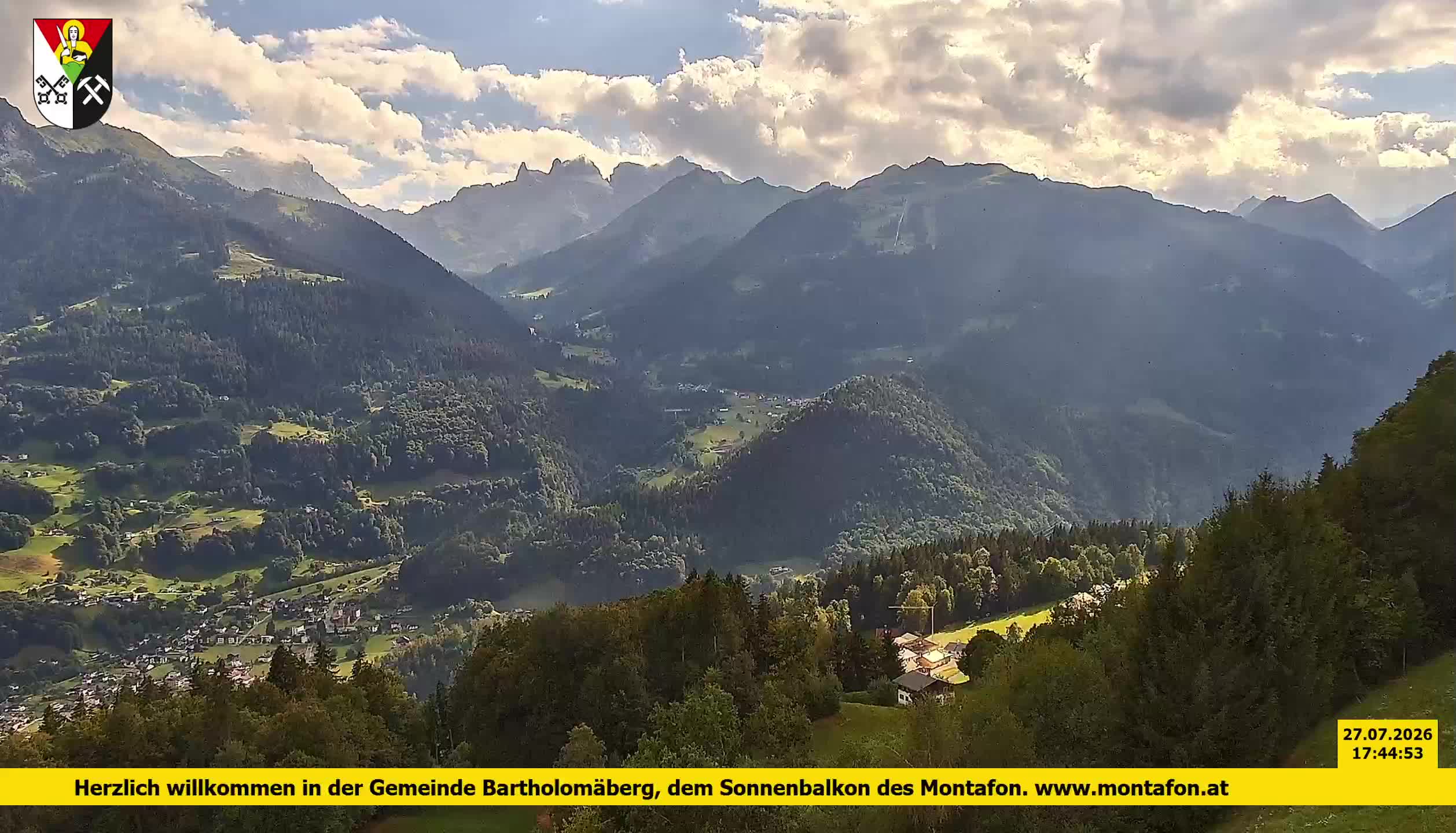 Bartholomäberg | Blick auf Schruns