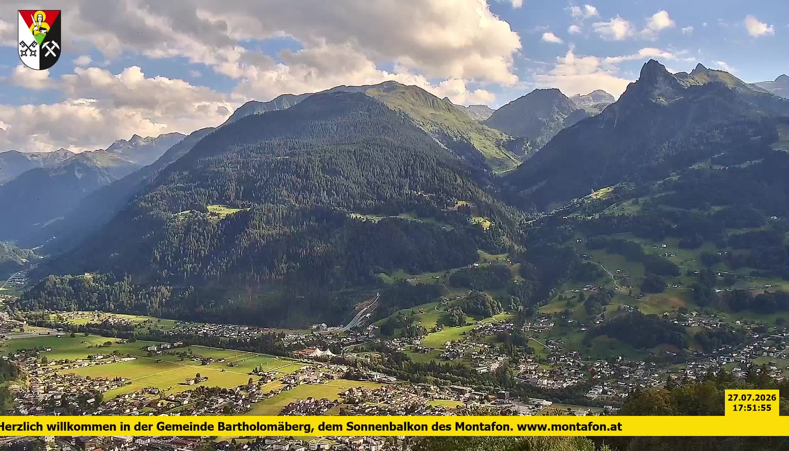 Bartholomäberg | Blick auf Schruns