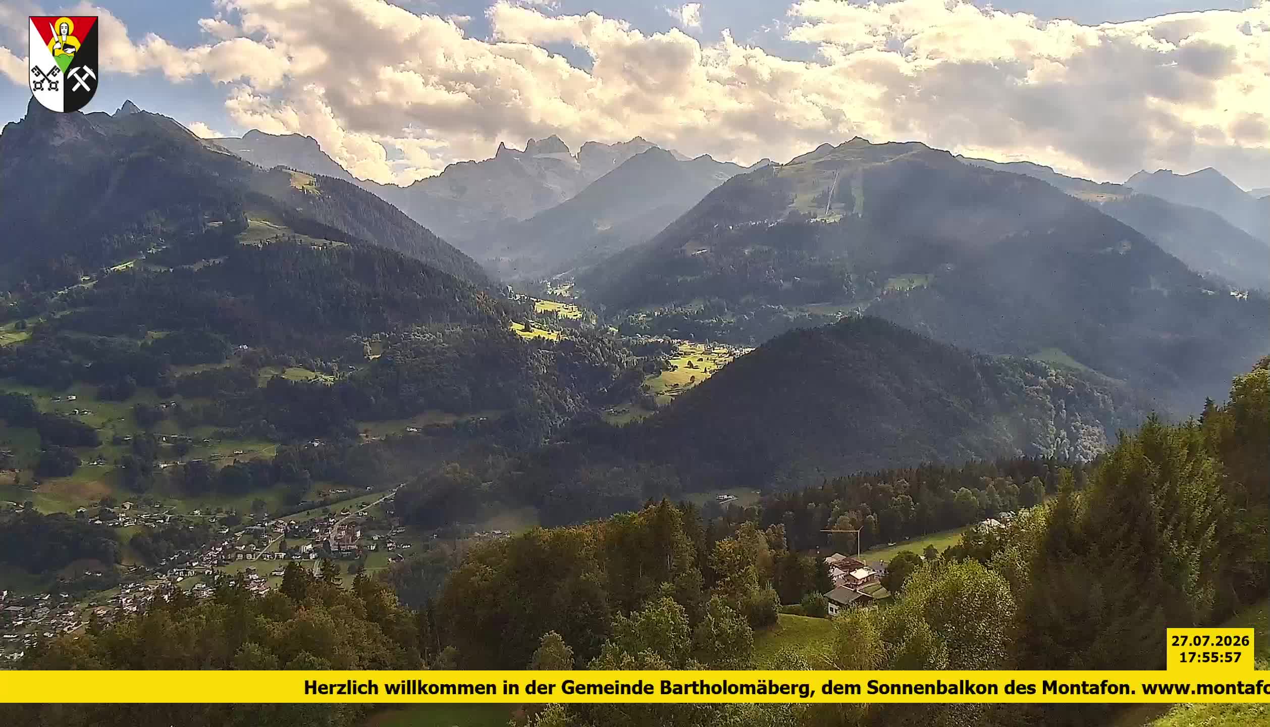 Bartholomäberg | Blick auf Schruns