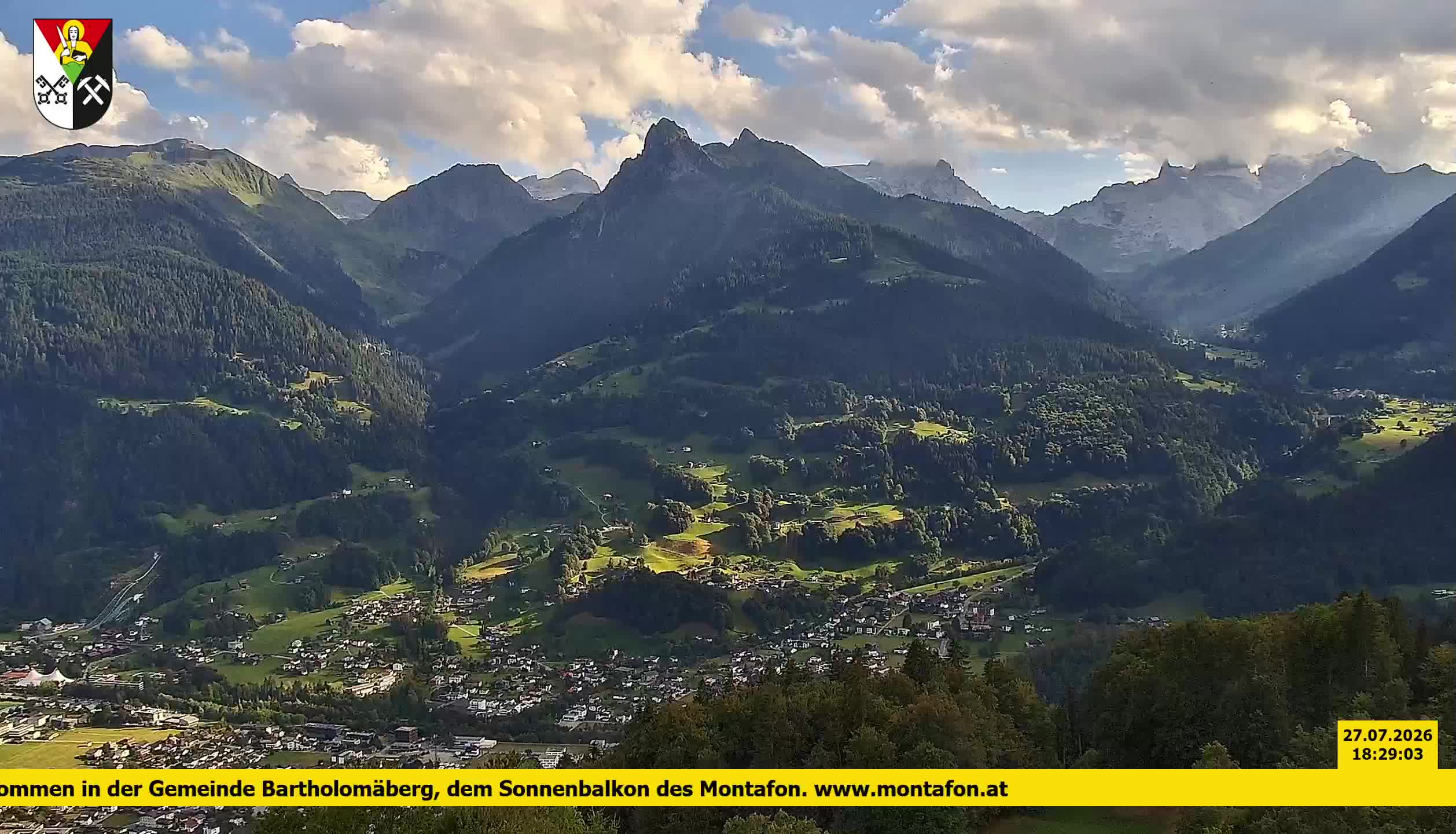 Bartholomäberg | Blick auf Schruns