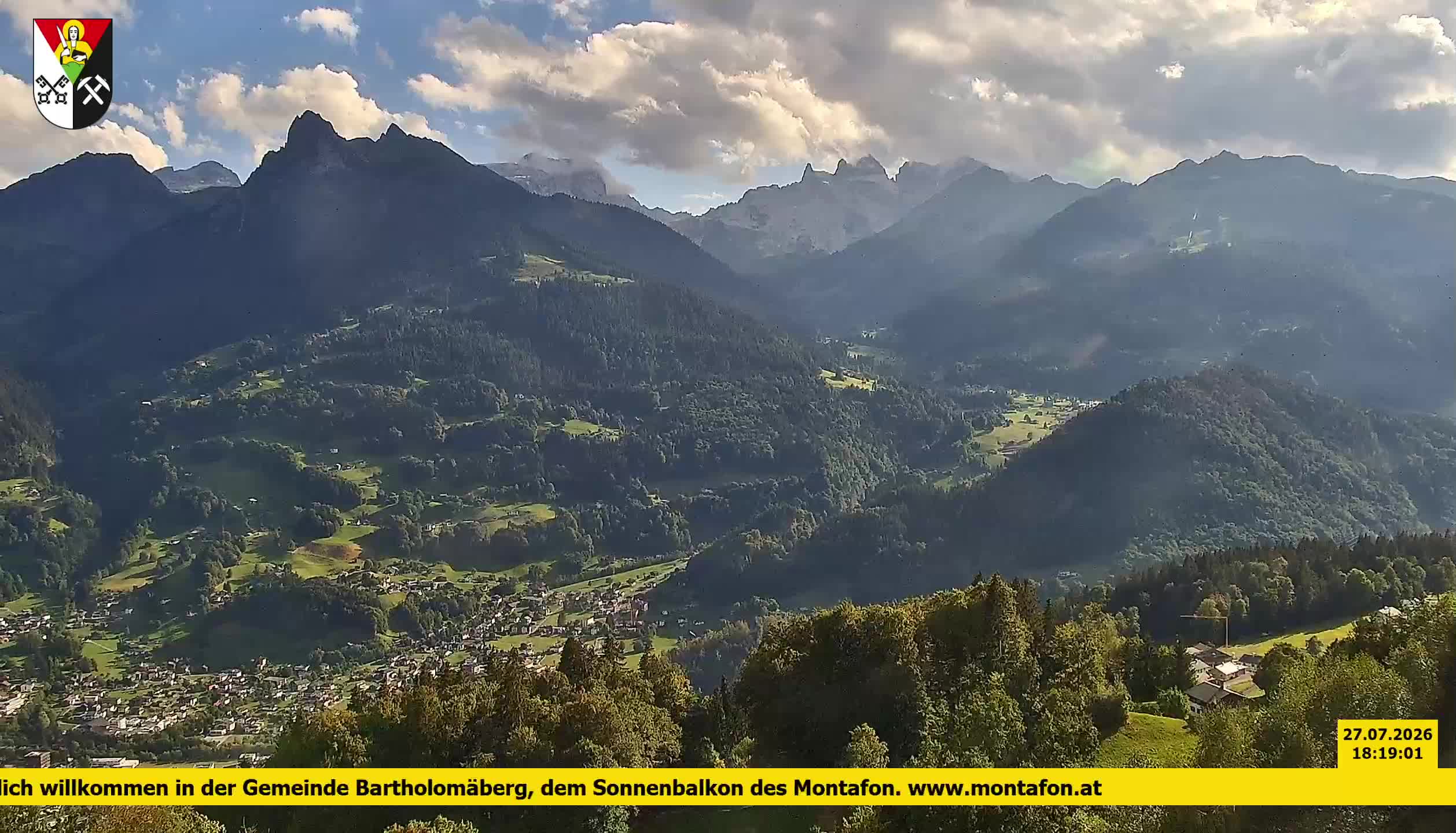 Bartholomäberg | Blick auf Schruns