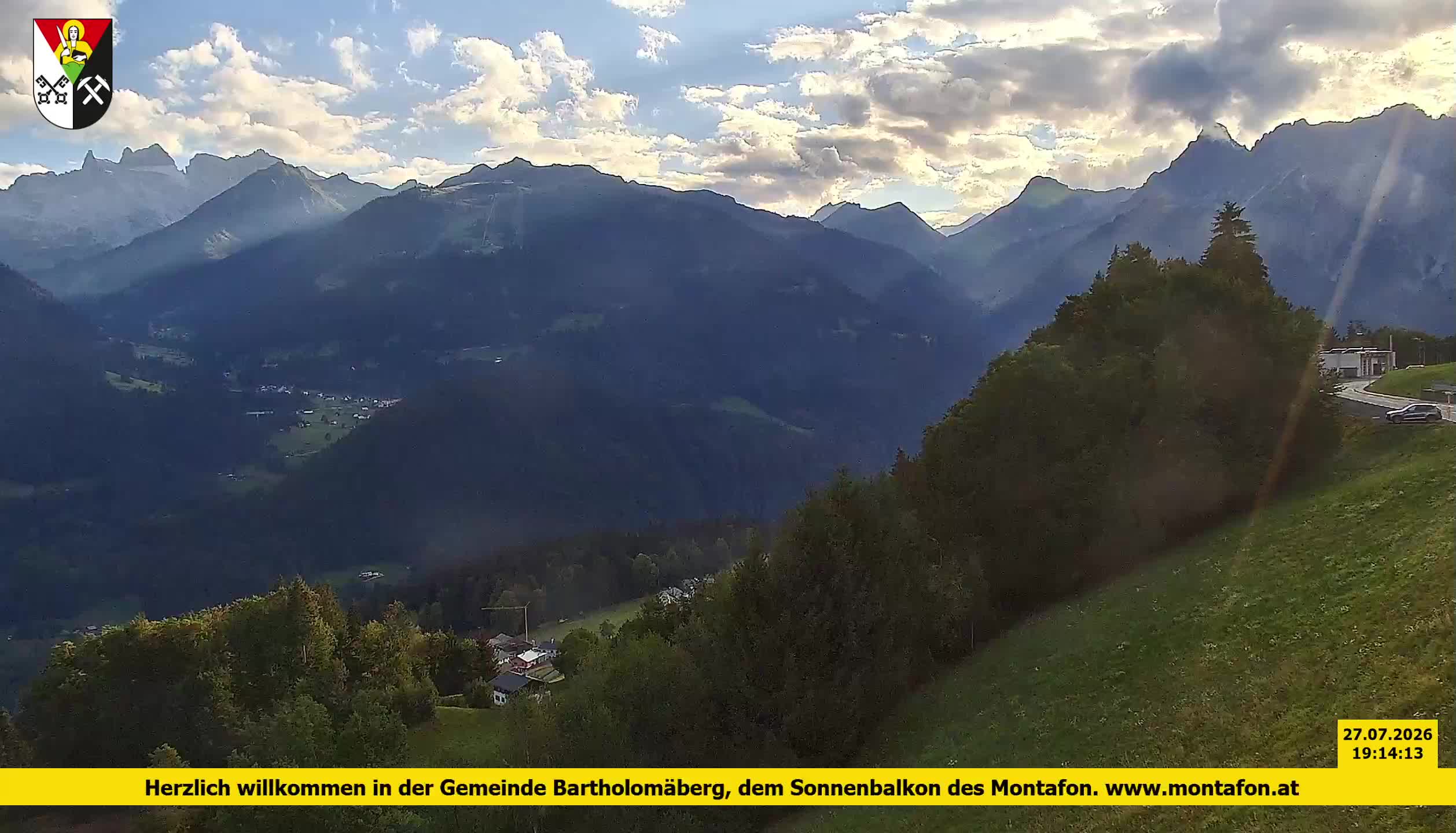 Bartholomäberg | Blick auf Schruns