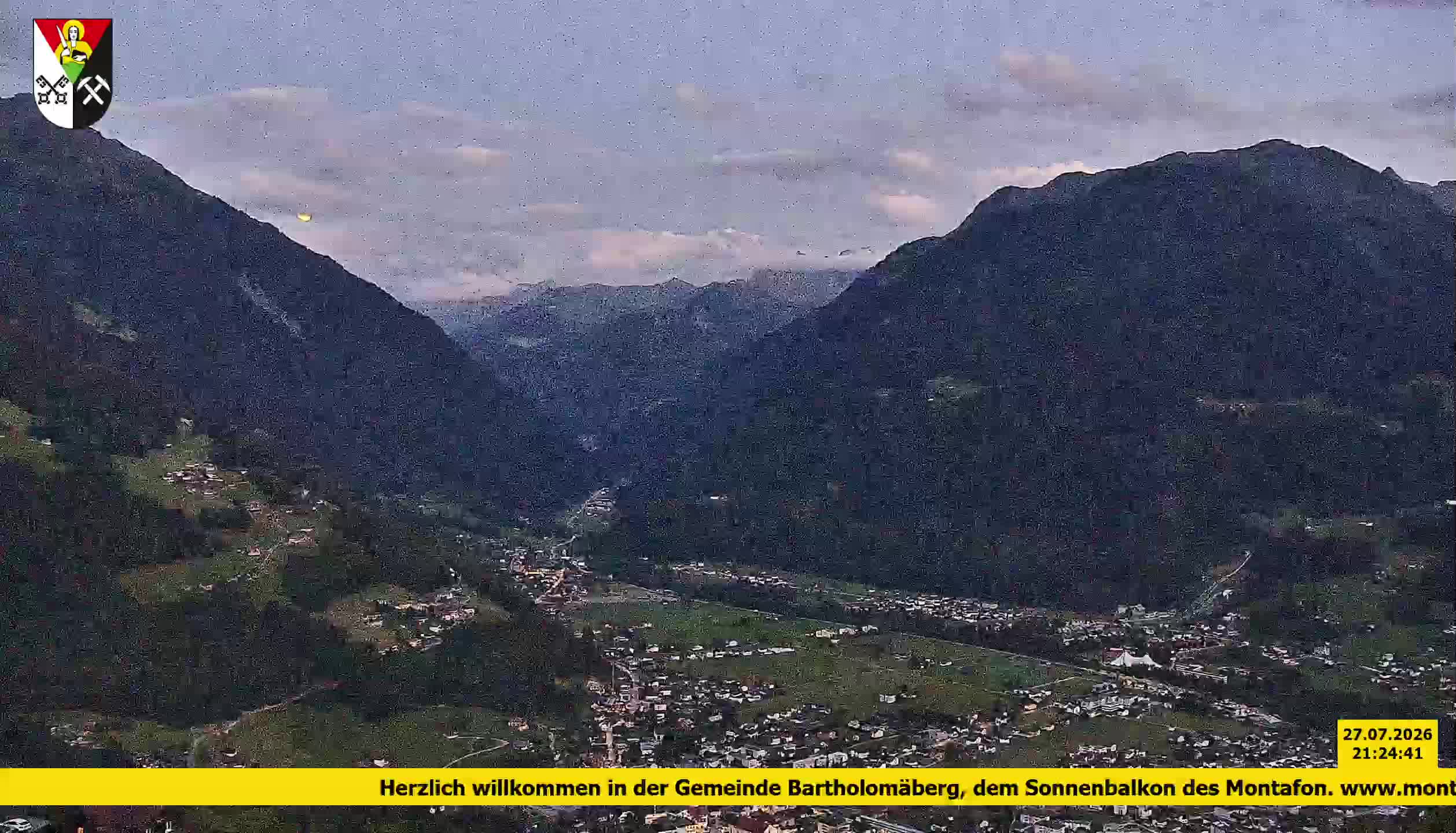 Bartholomäberg | Blick auf Schruns