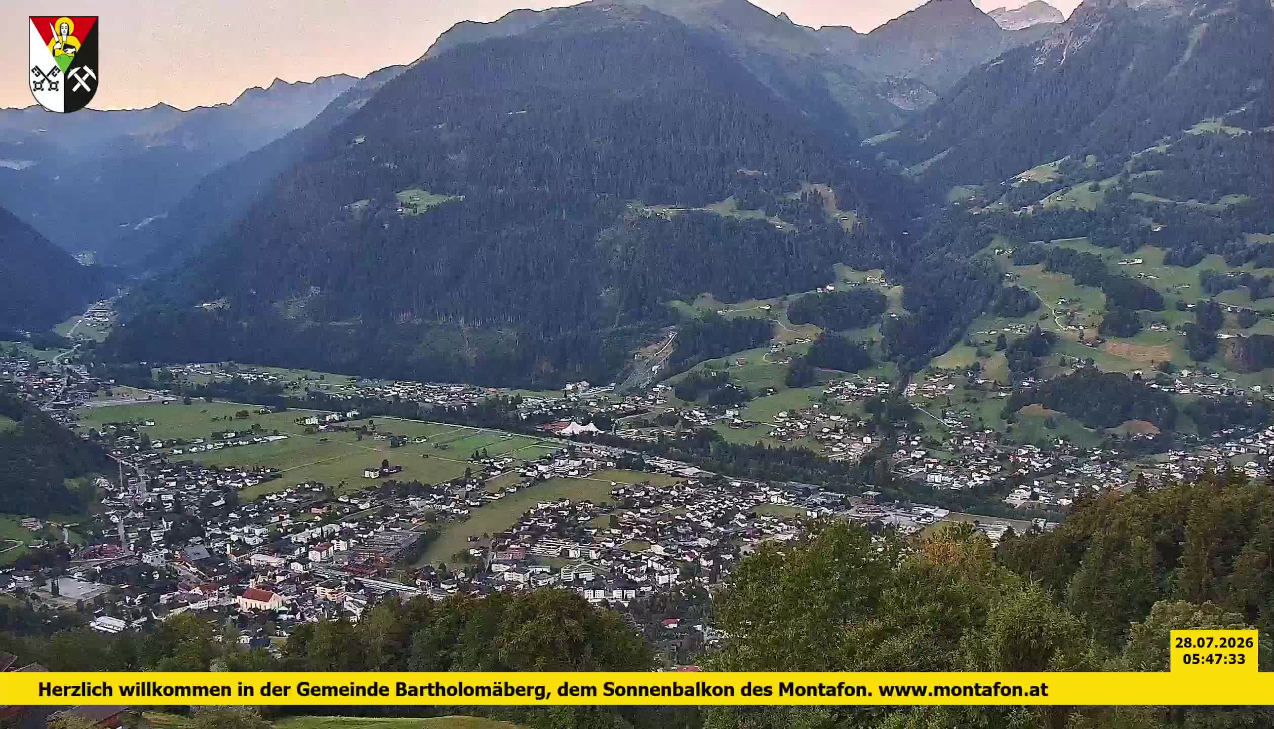 Bartholomäberg | Blick auf Schruns