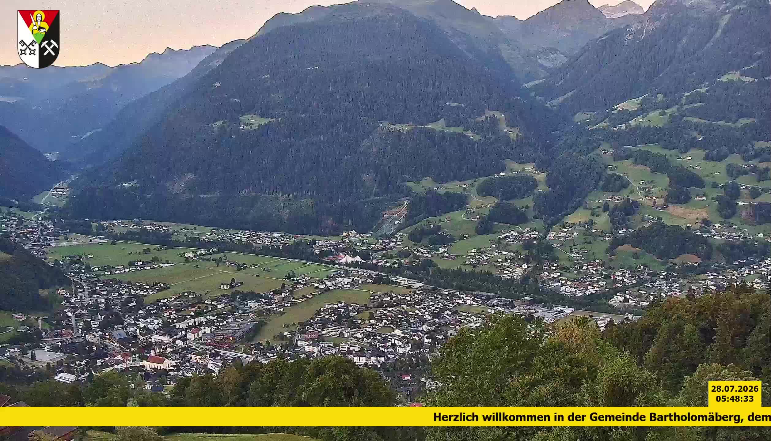 Bartholomäberg | Blick auf Schruns