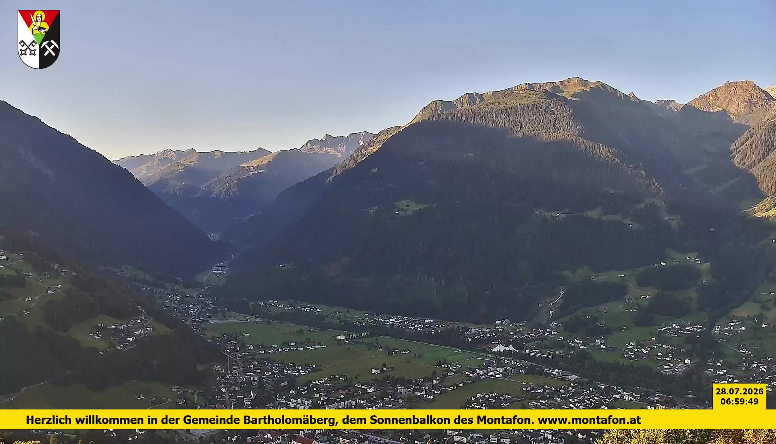 Bartholomäberg | Blick auf Schruns