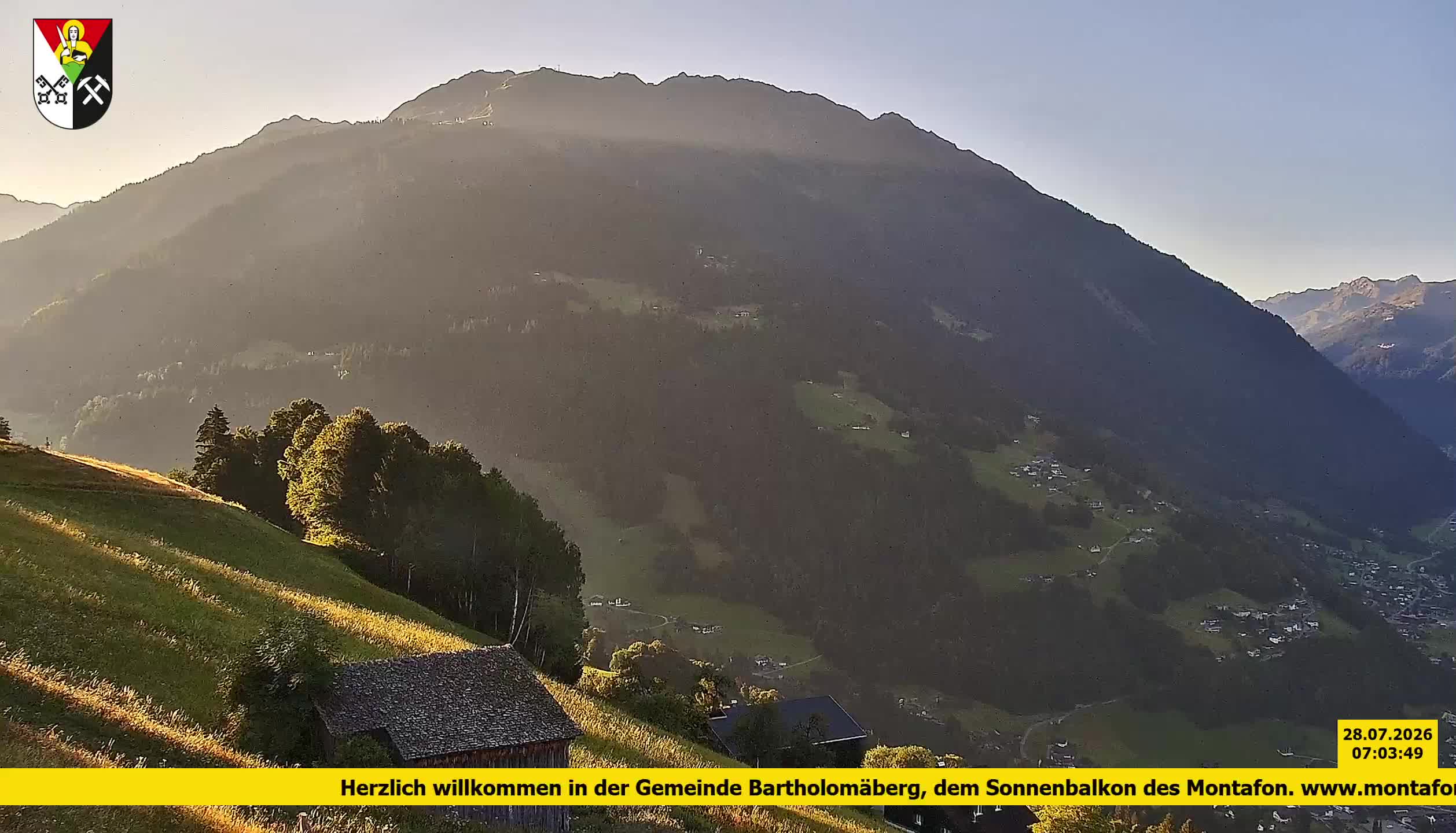 Bartholomäberg | Blick auf Schruns