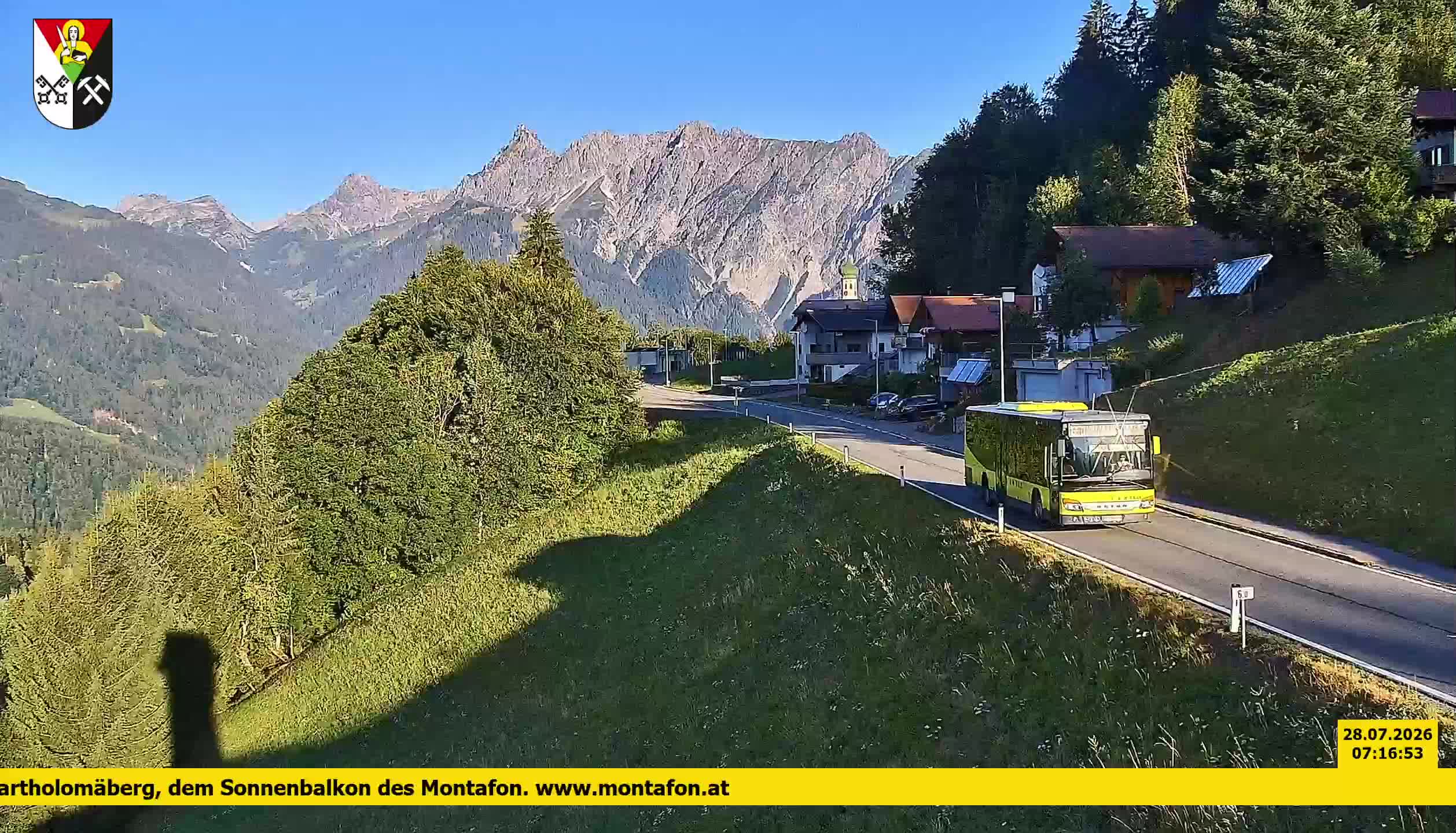 Bartholomäberg | Blick auf Schruns