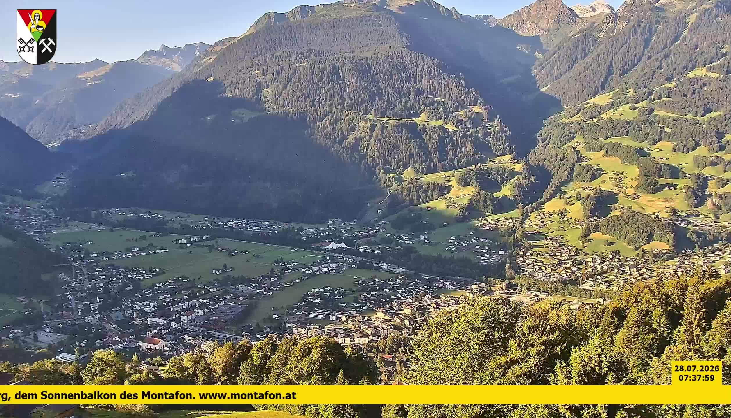 Bartholomäberg | Blick auf Schruns