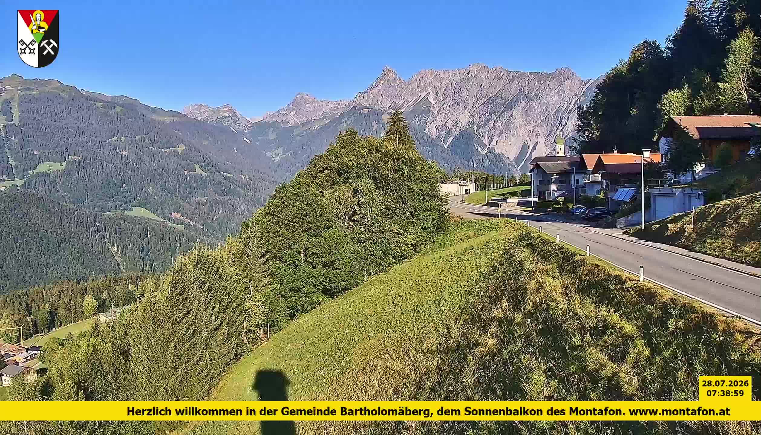 Bartholomäberg | Blick auf Schruns