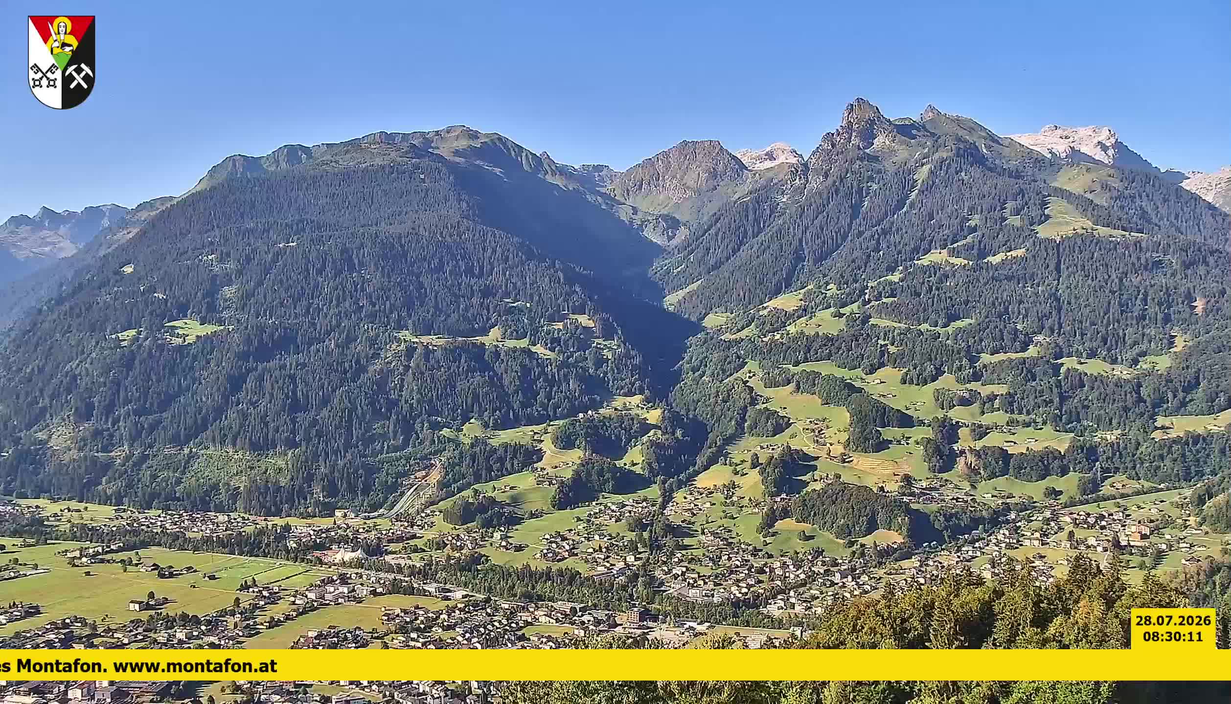 Bartholomäberg | Blick auf Schruns