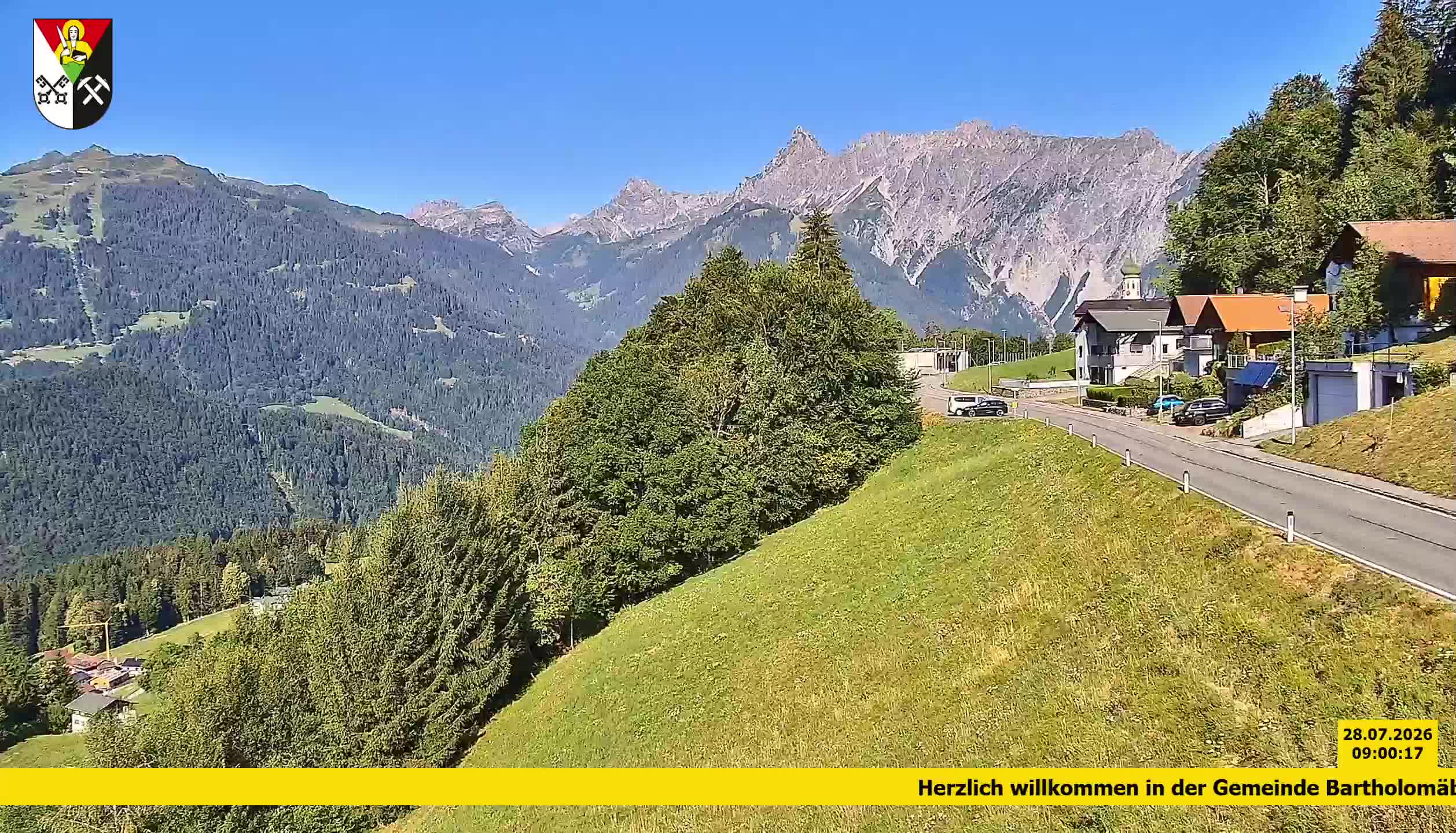 Bartholomäberg | Blick auf Schruns