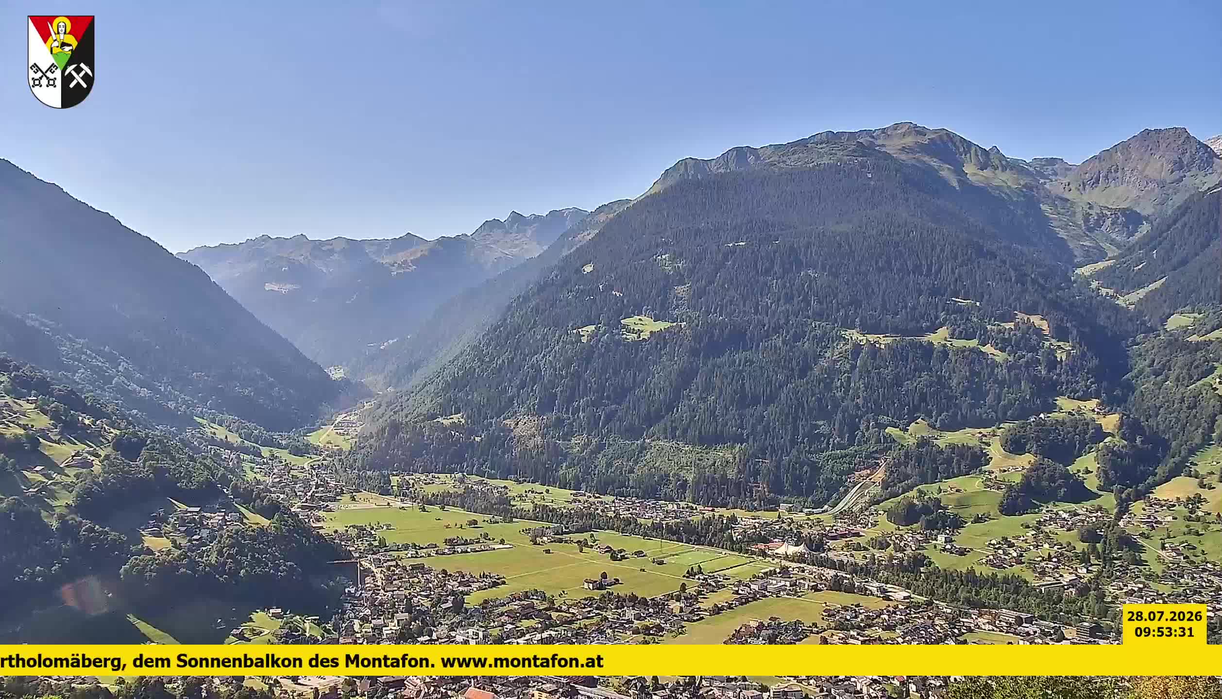 Bartholomäberg | Blick auf Schruns