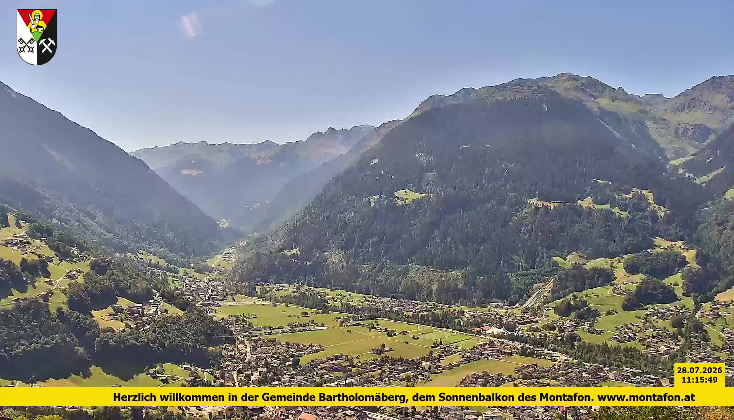 Bartholomäberg | Blick auf Schruns