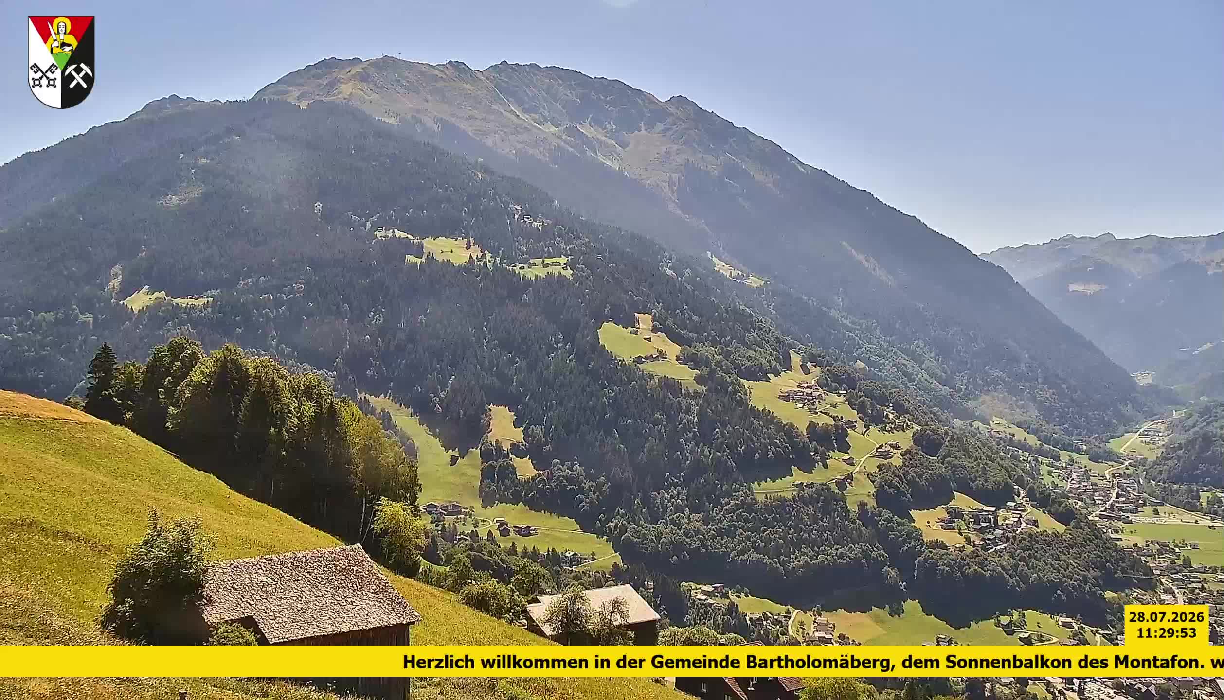 Bartholomäberg | Blick auf Schruns