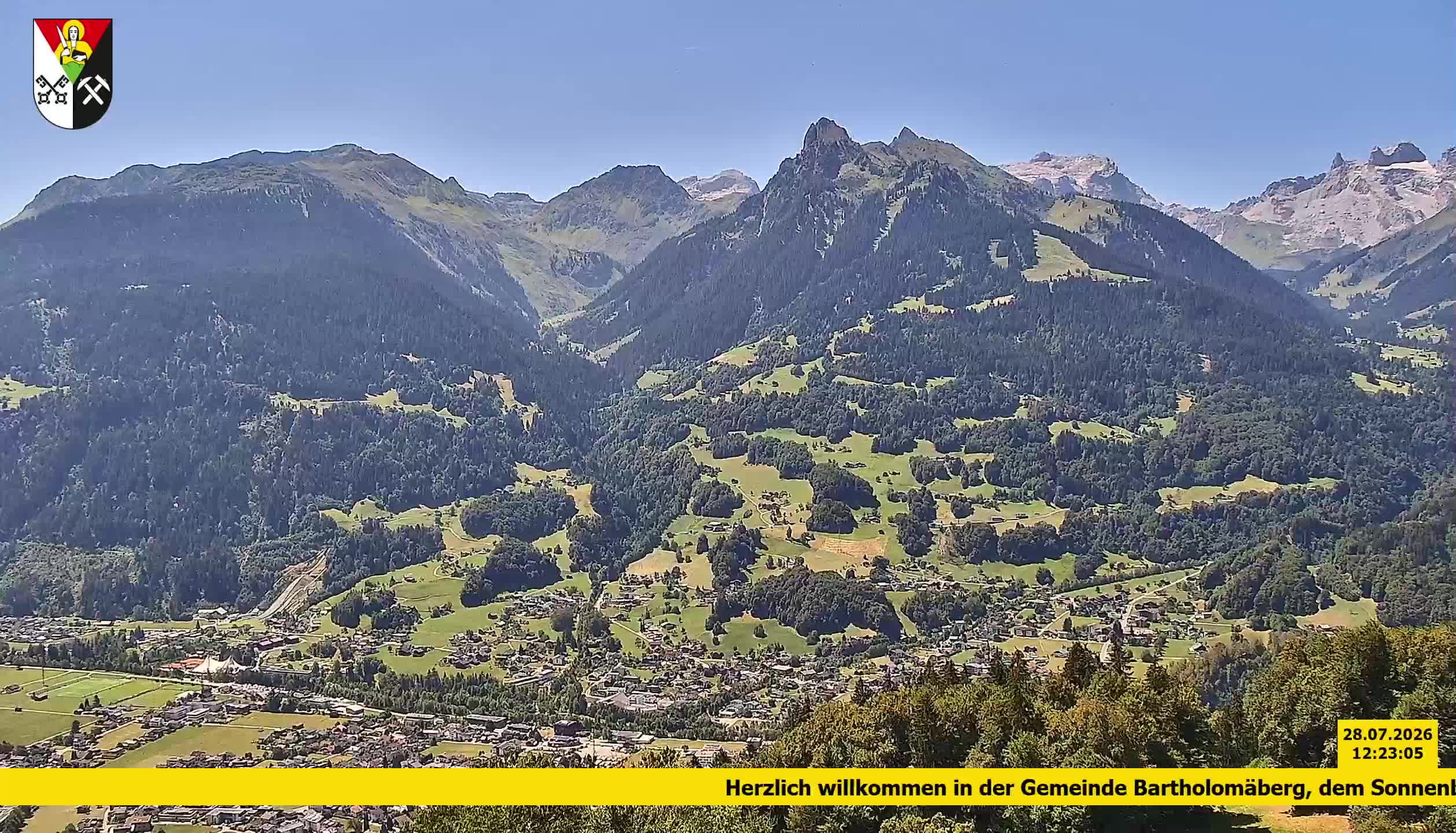 Bartholomäberg | Blick auf Schruns