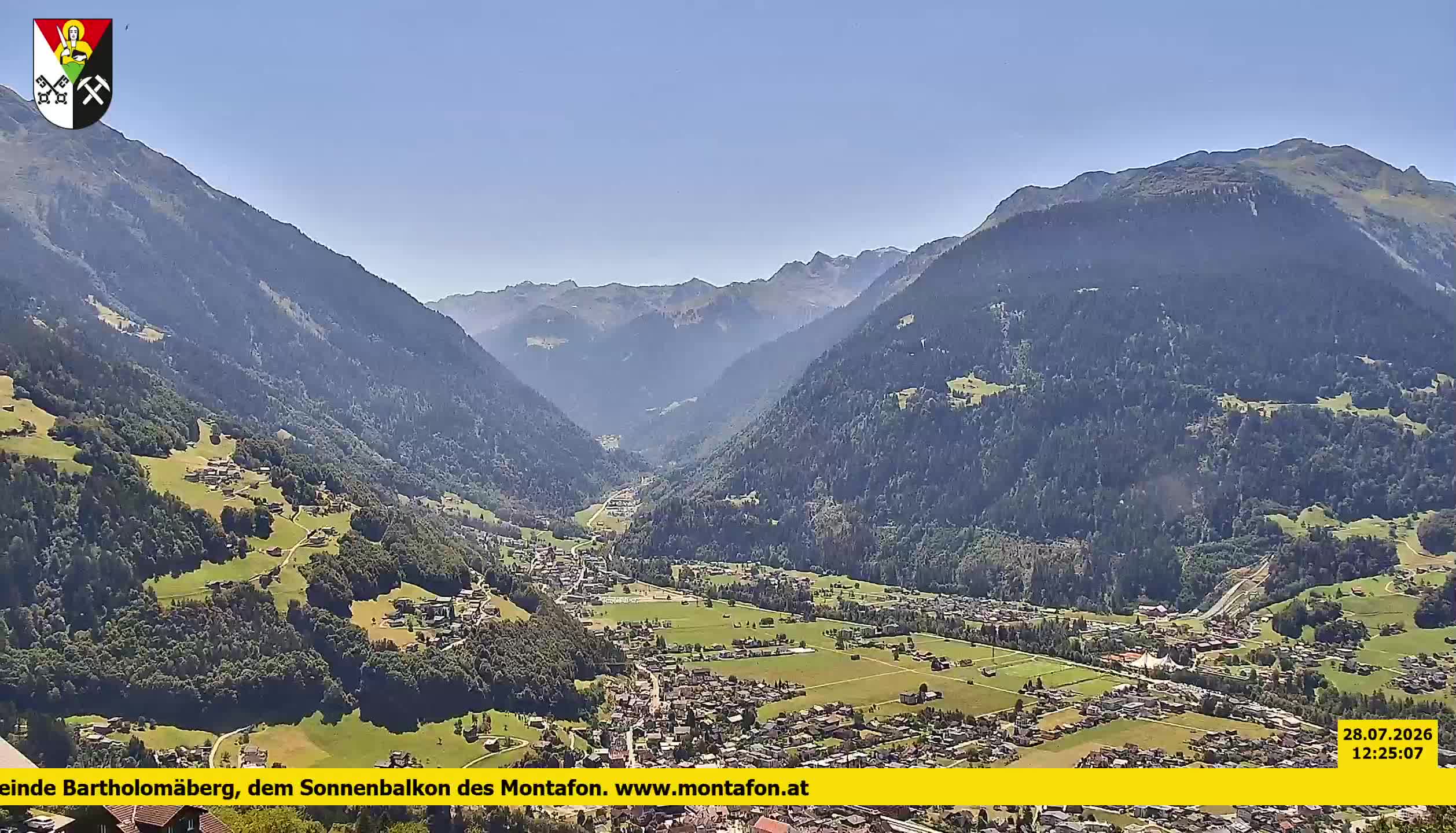 Bartholomäberg | Blick auf Schruns