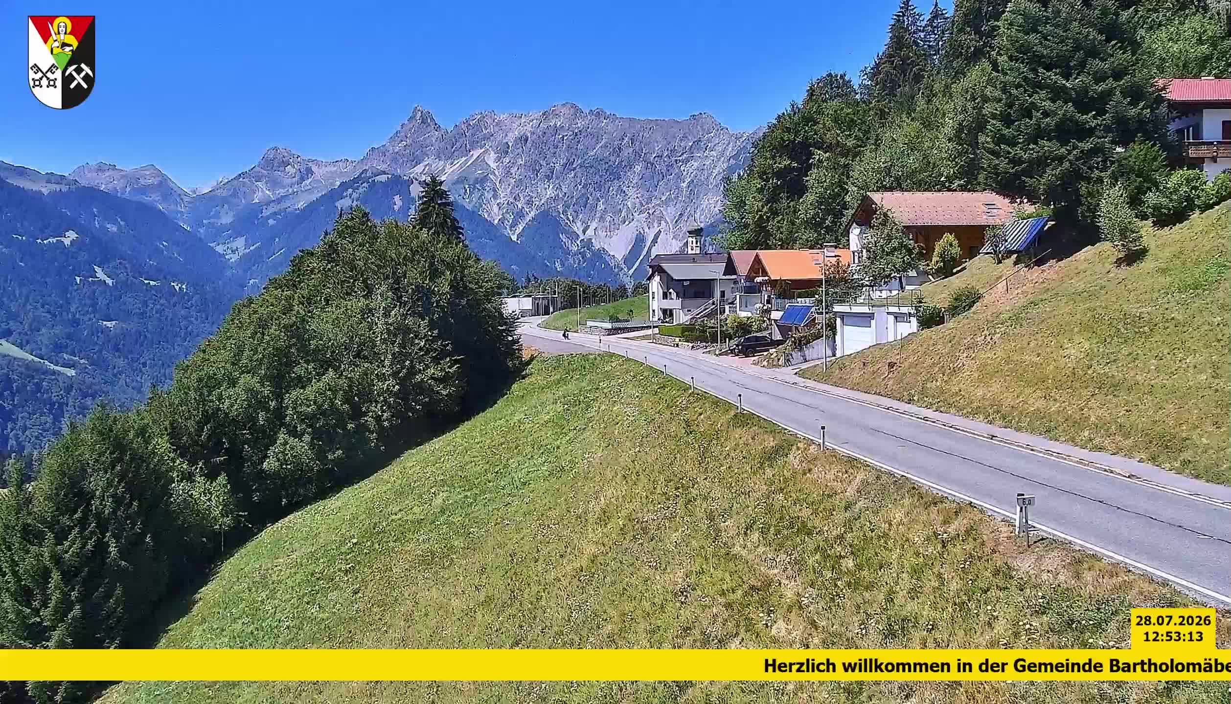 Bartholomäberg | Blick auf Schruns