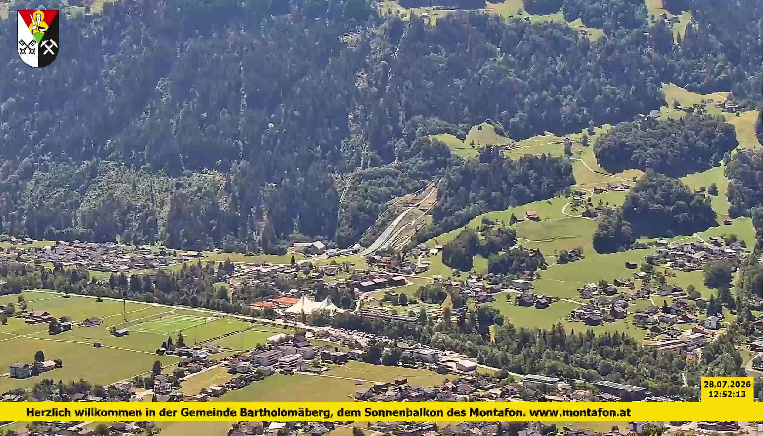 Bartholomäberg | Blick auf Schruns