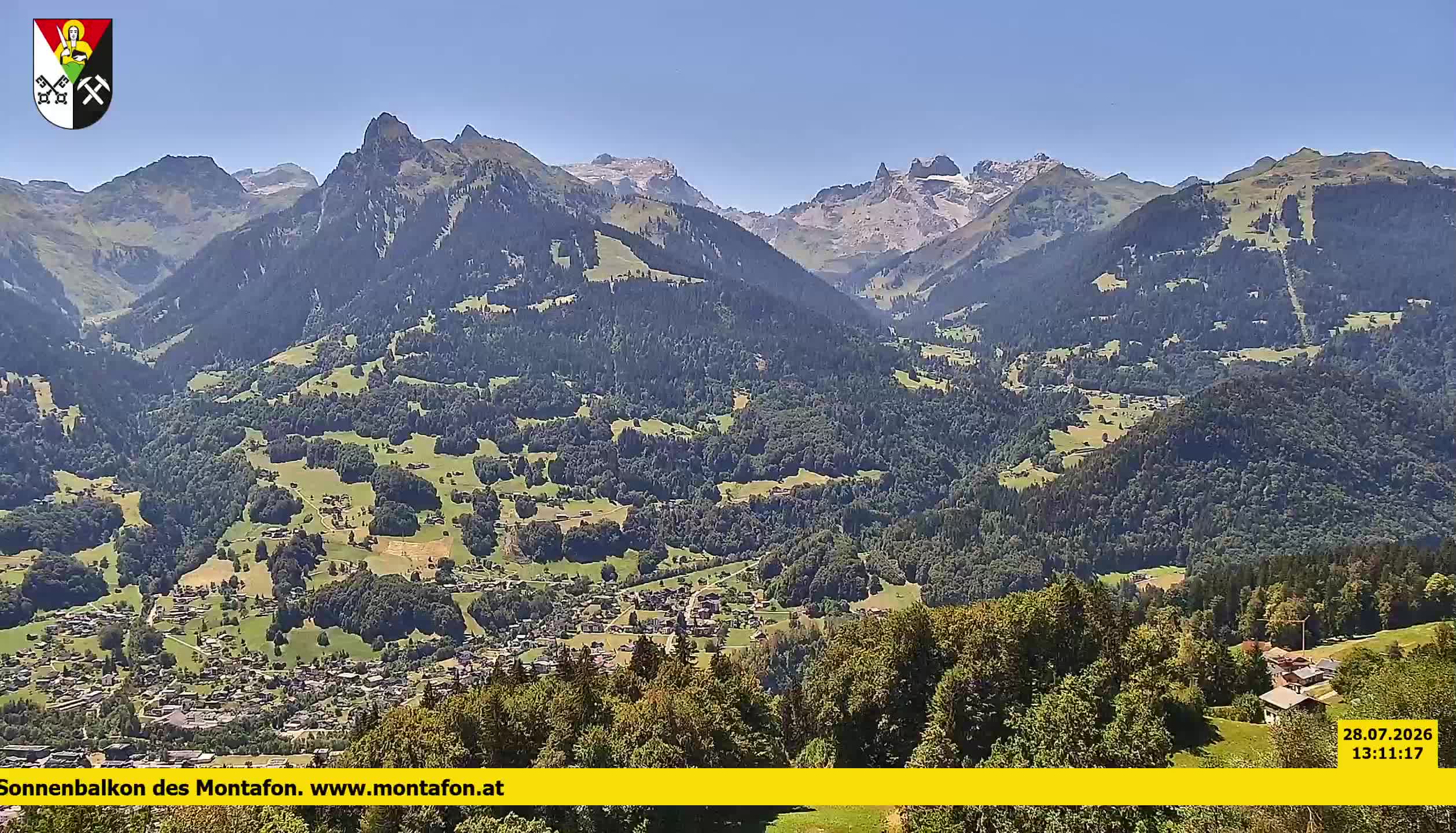 Bartholomäberg | Blick auf Schruns