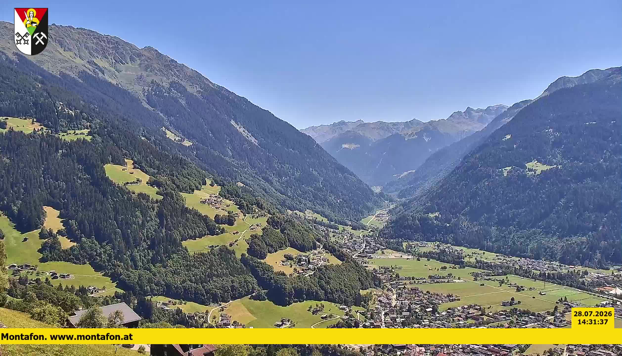Bartholomäberg | Blick auf Schruns