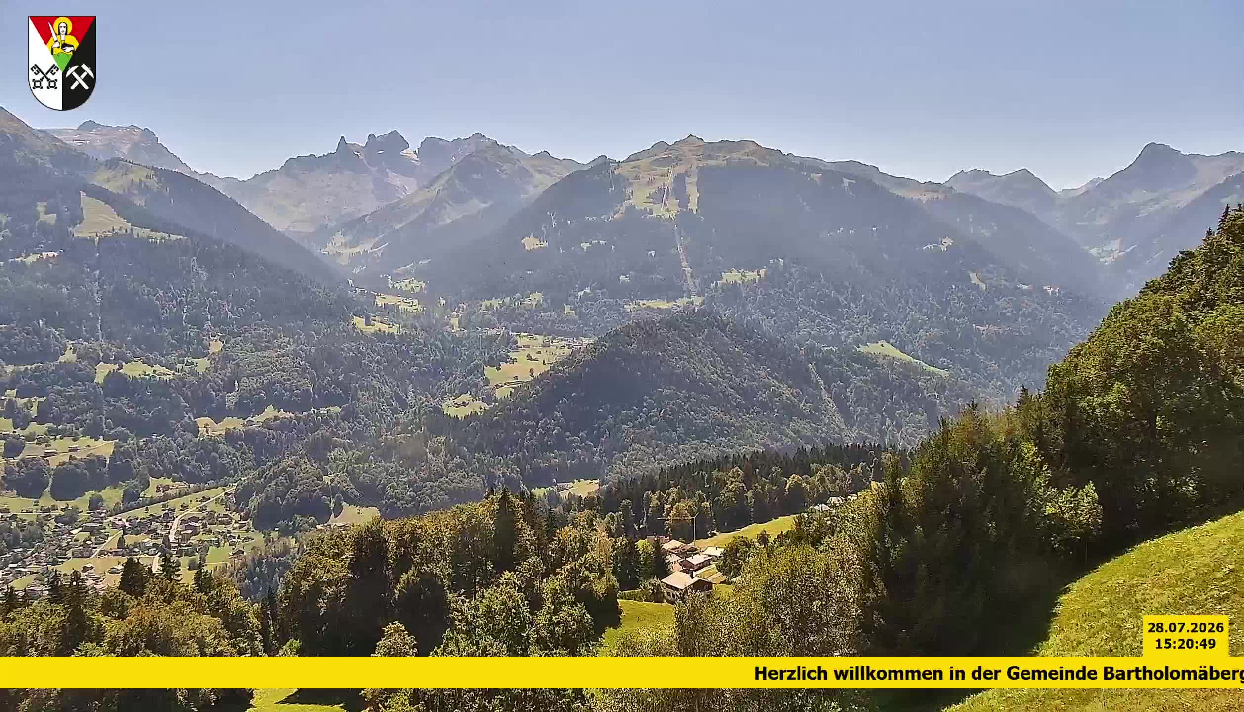 Bartholomäberg | Blick auf Schruns