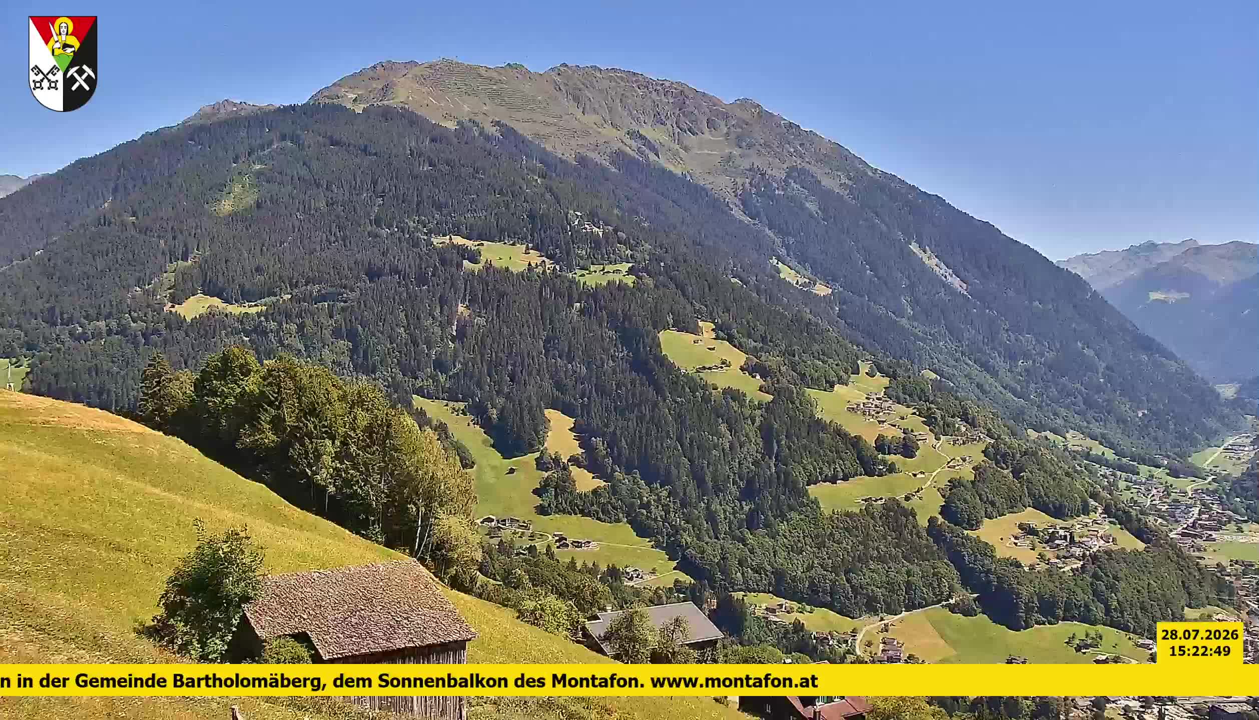 Bartholomäberg | Blick auf Schruns