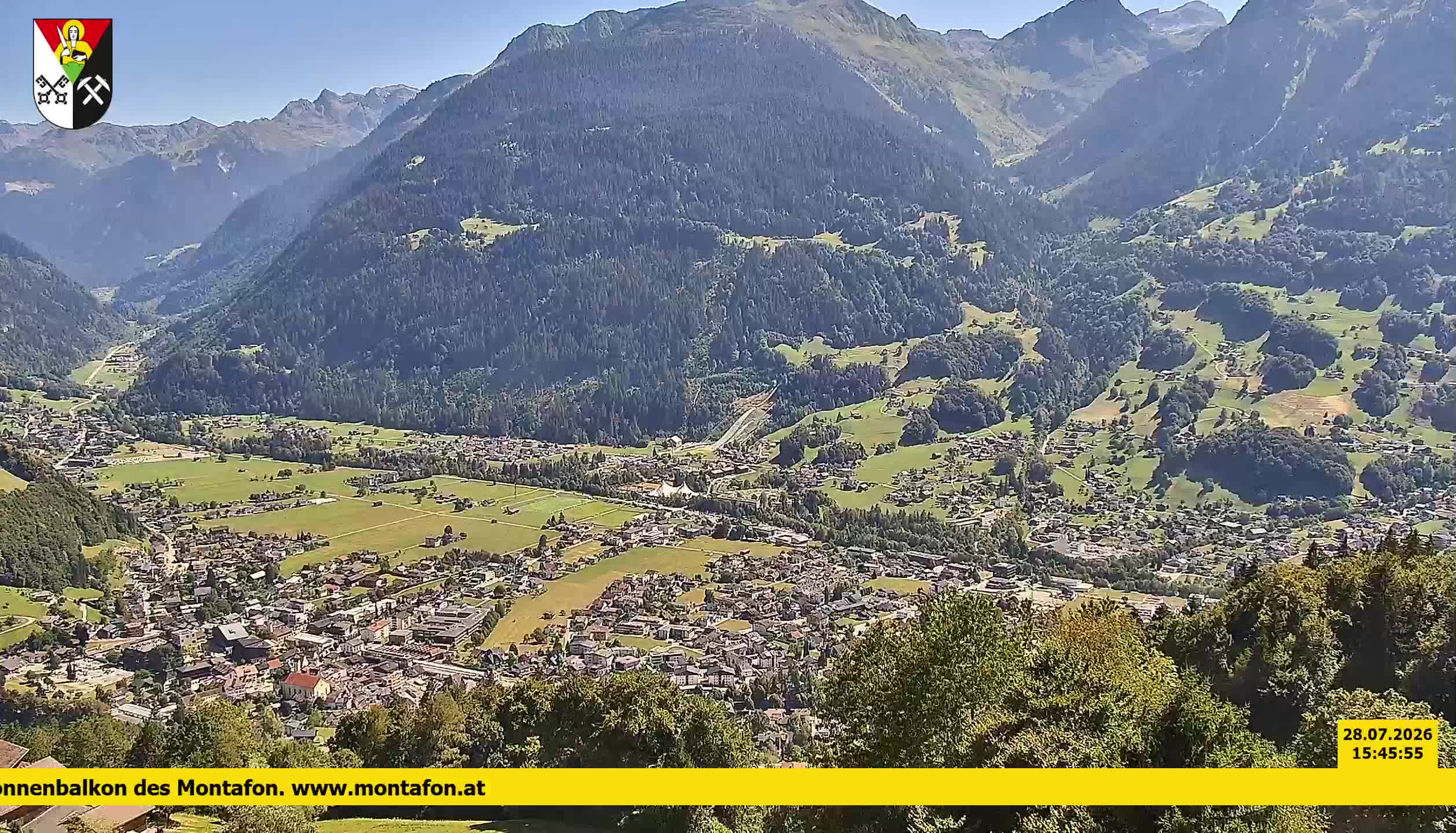 Bartholomäberg | Blick auf Schruns