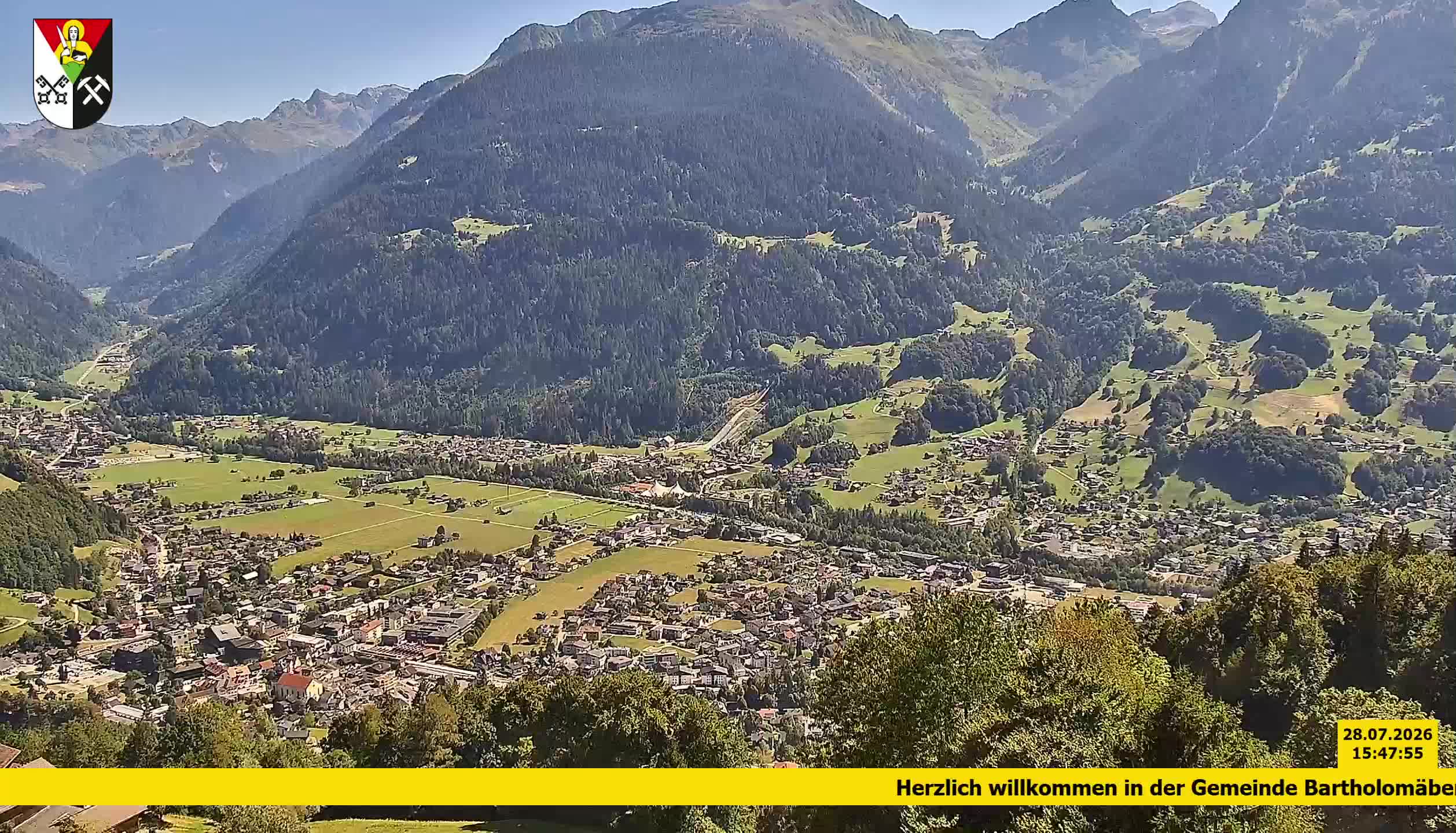 Bartholomäberg | Blick auf Schruns