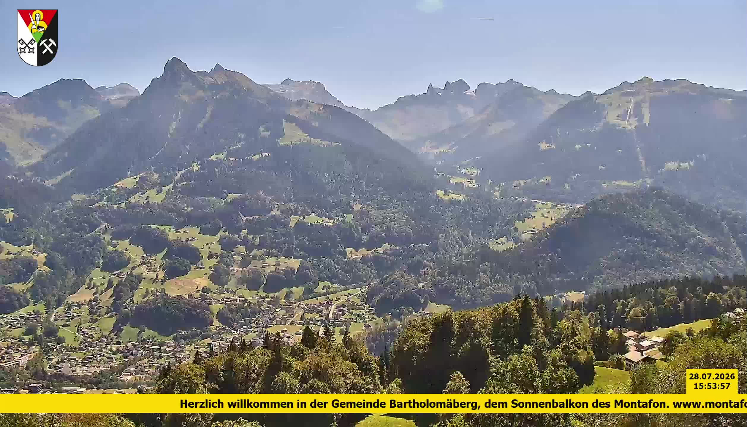 Bartholomäberg | Blick auf Schruns