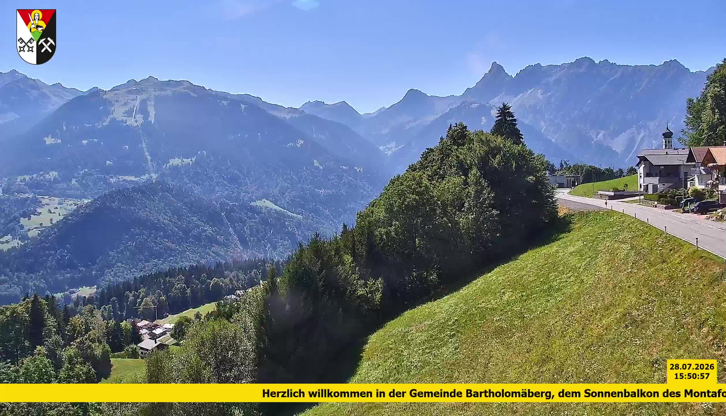 Bartholomäberg | Blick auf Schruns