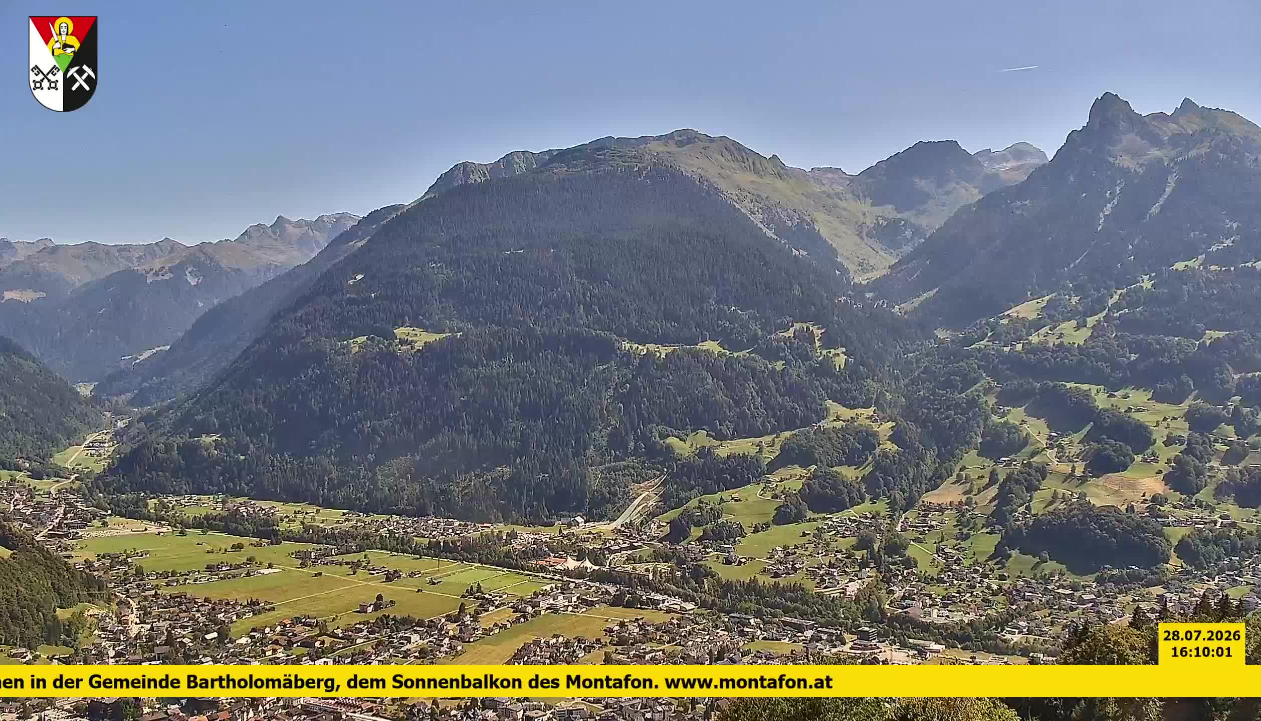 Bartholomäberg | Blick auf Schruns