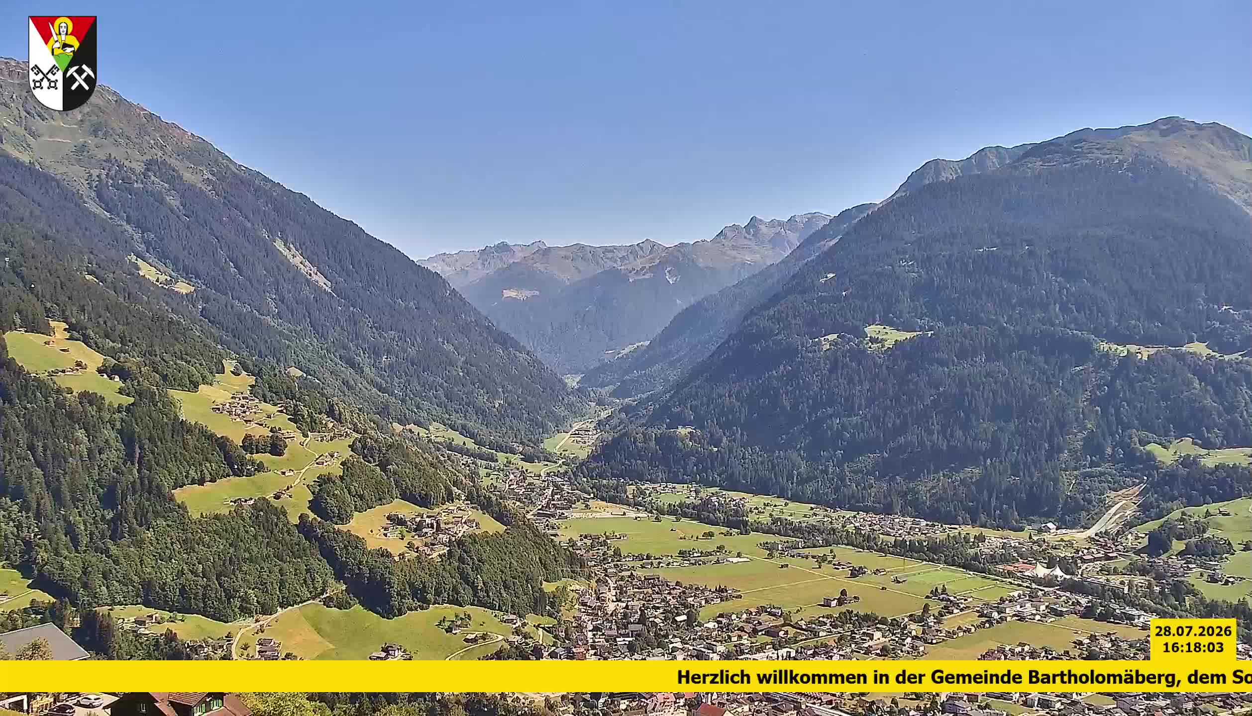 Bartholomäberg | Blick auf Schruns