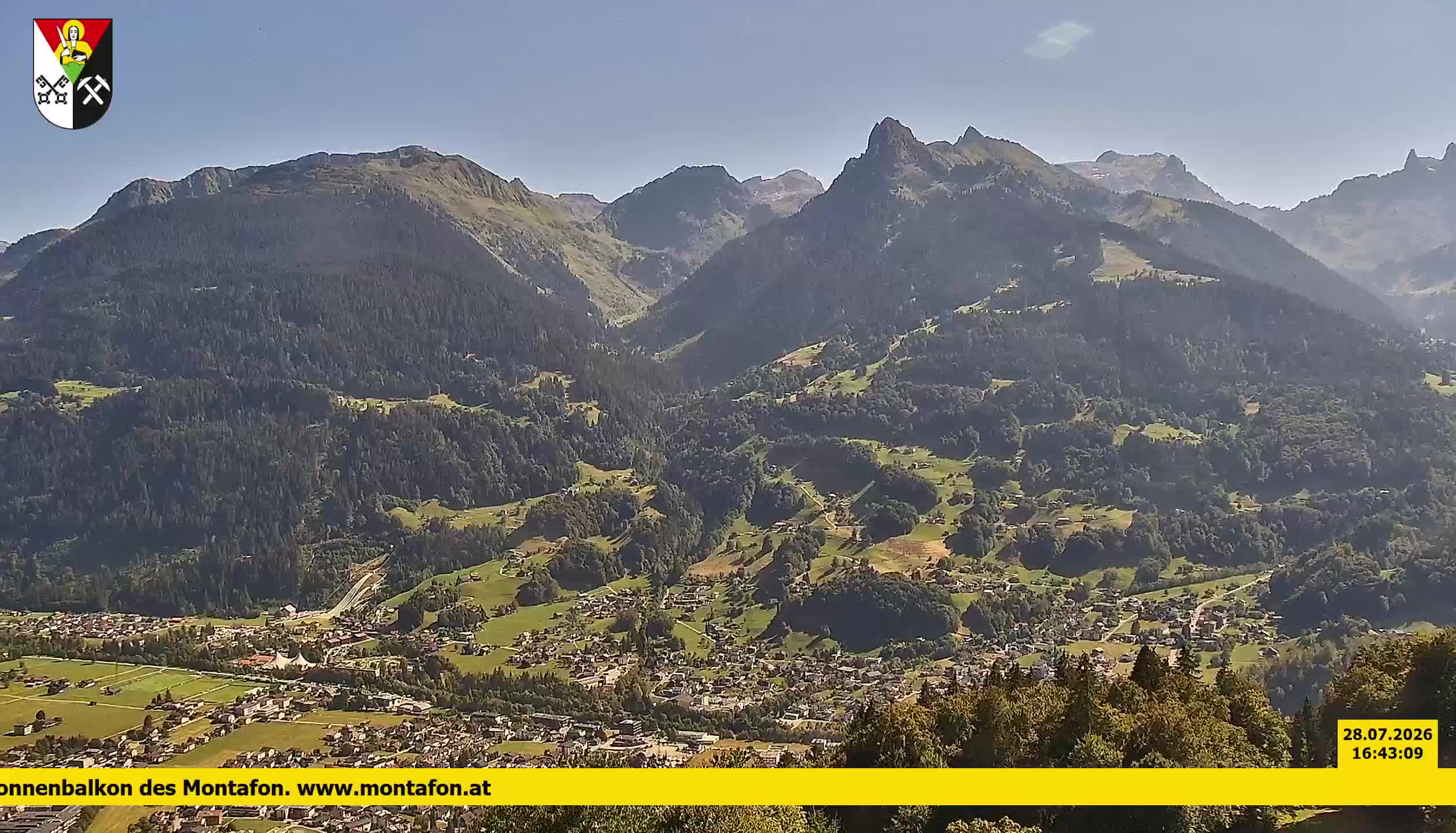 Bartholomäberg | Blick auf Schruns