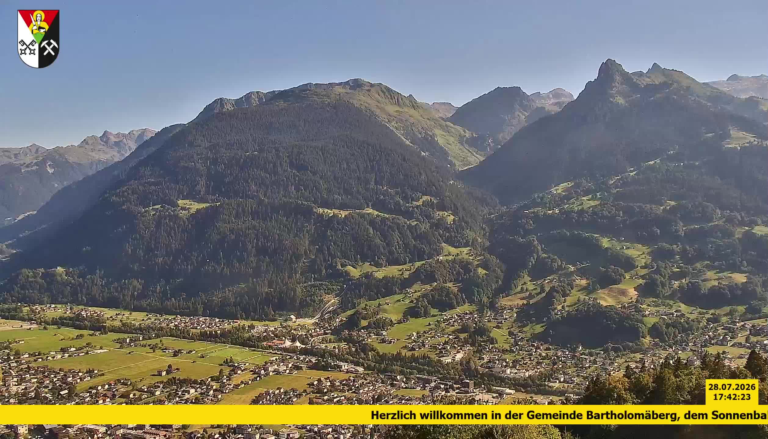 Bartholomäberg | Blick auf Schruns