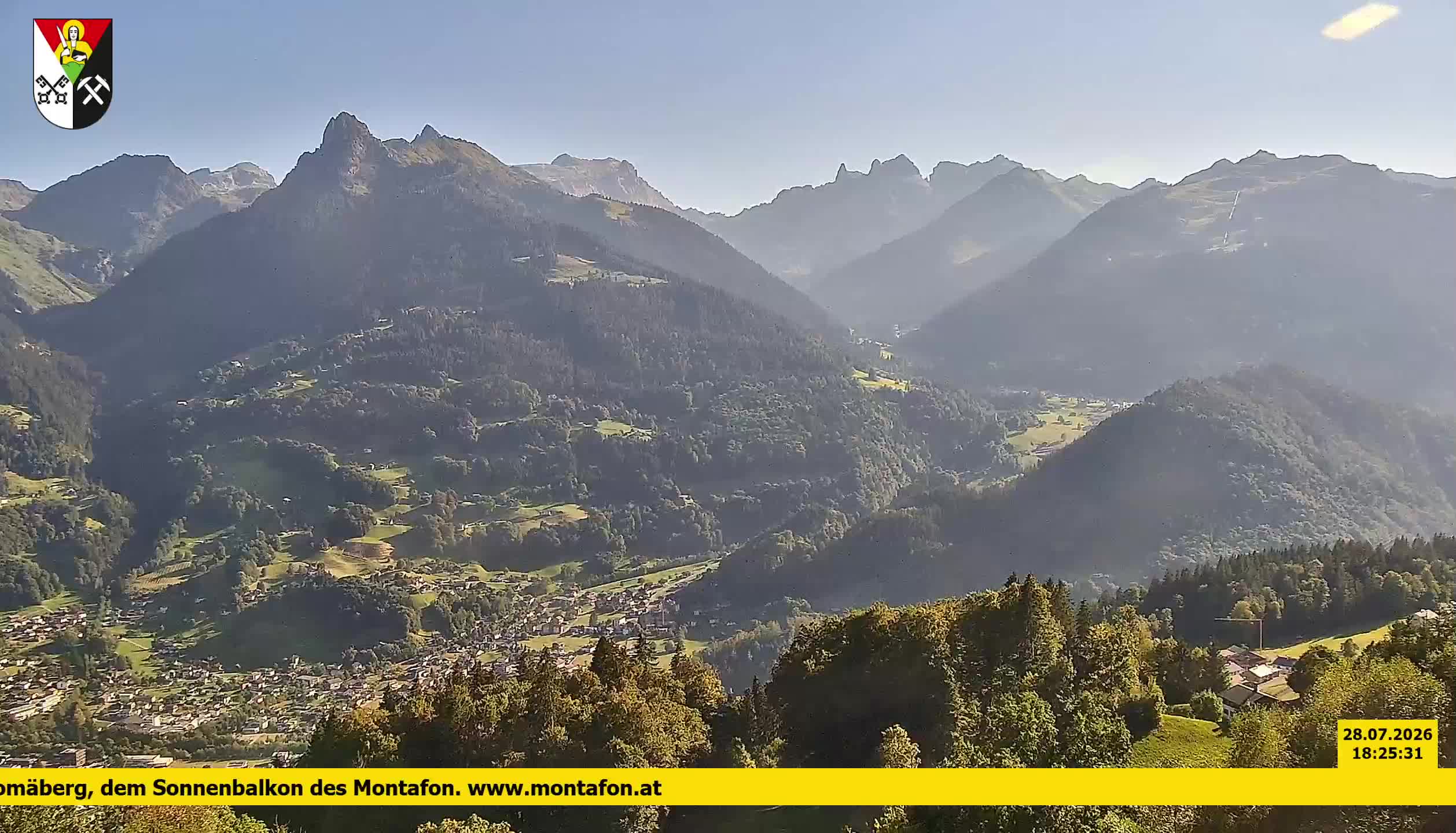 Bartholomäberg | Blick auf Schruns