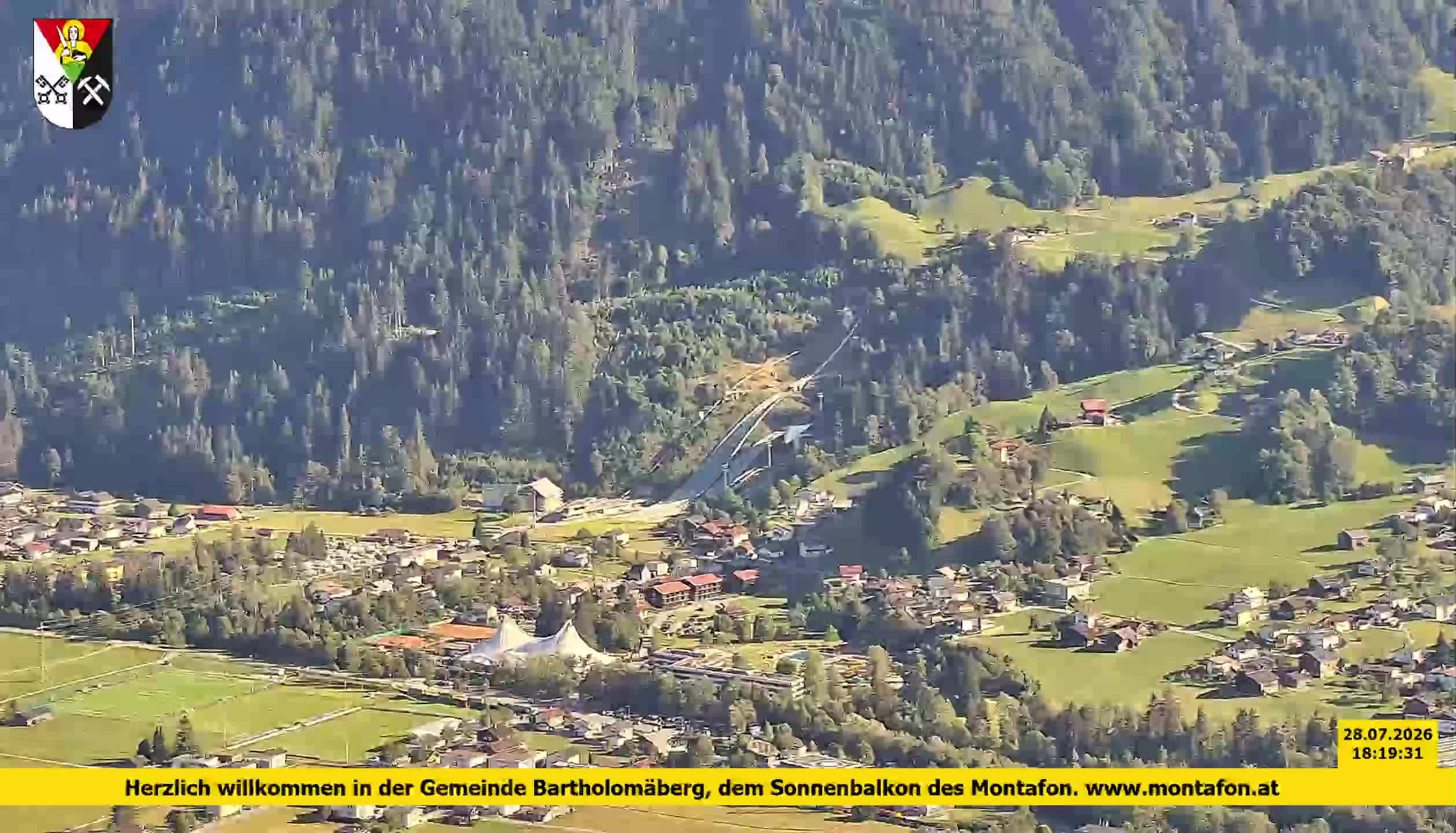 Bartholomäberg | Blick auf Schruns
