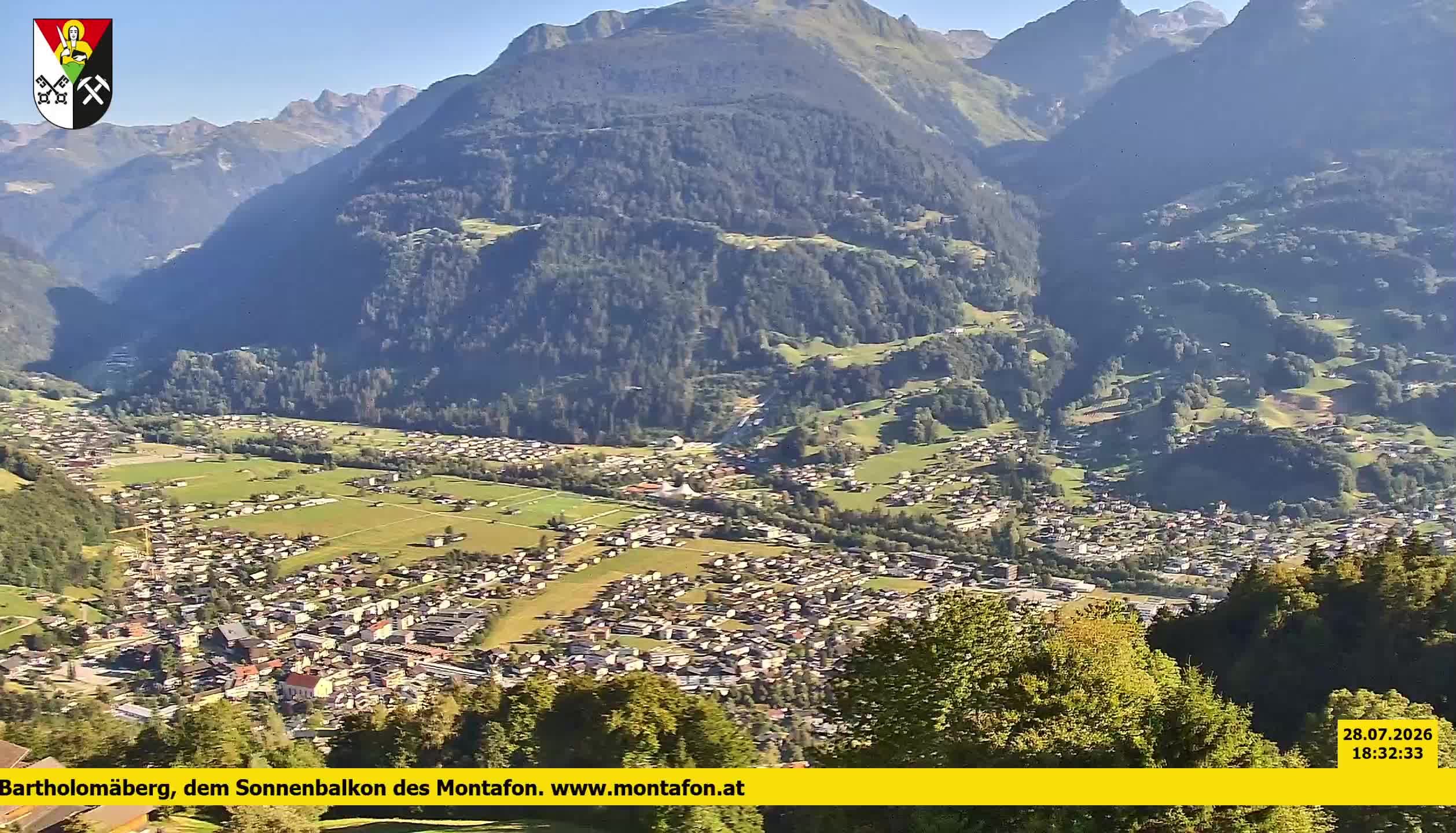 Bartholomäberg | Blick auf Schruns