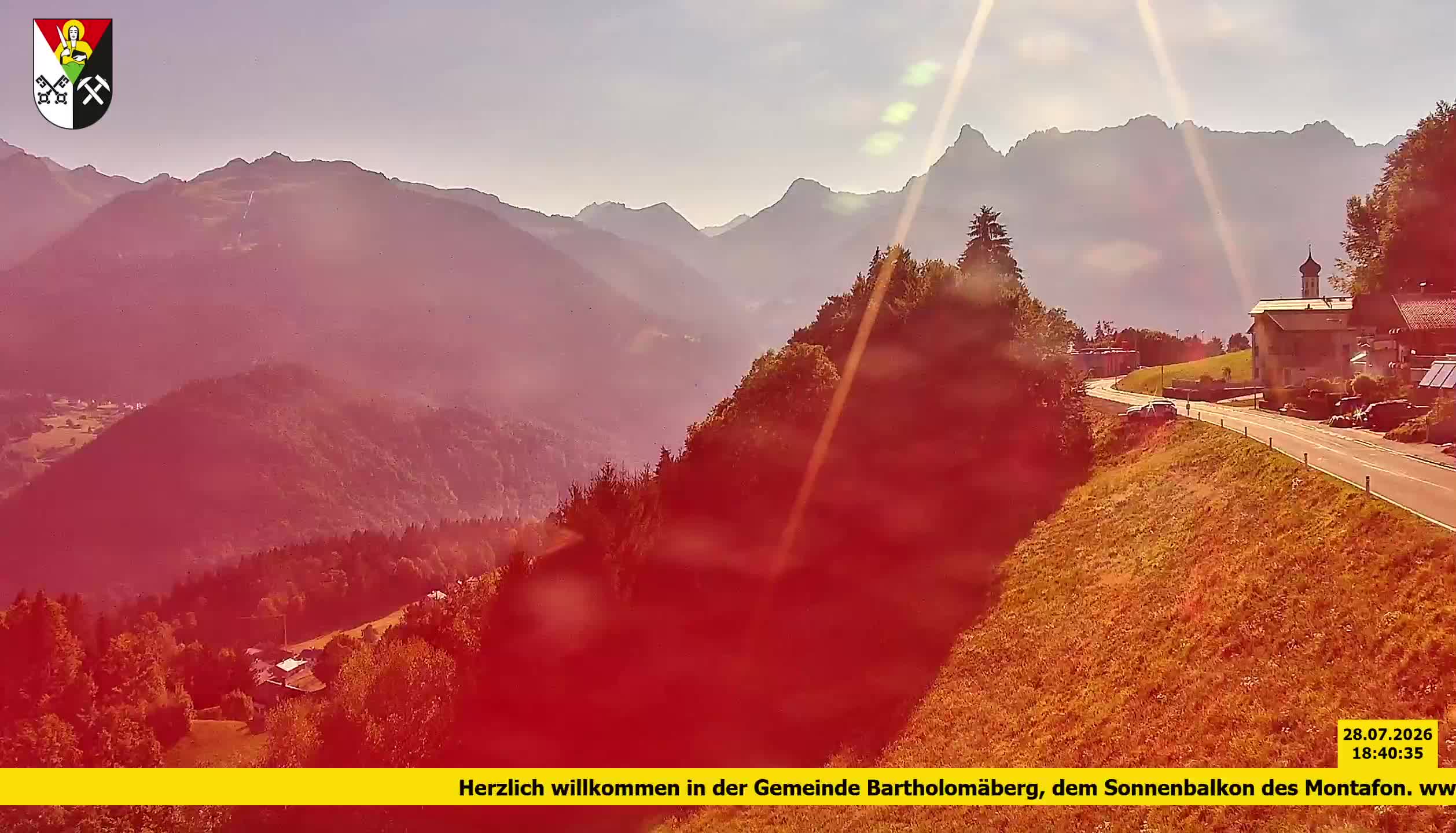 Bartholomäberg | Blick auf Schruns