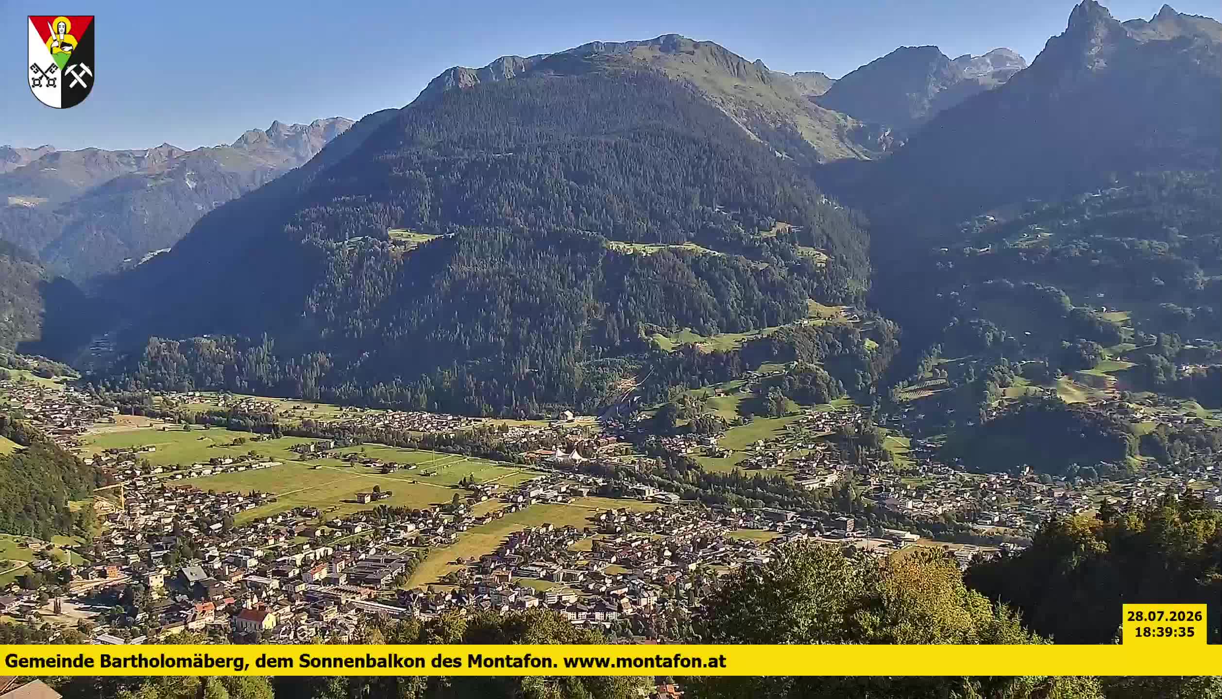 Bartholomäberg | Blick auf Schruns