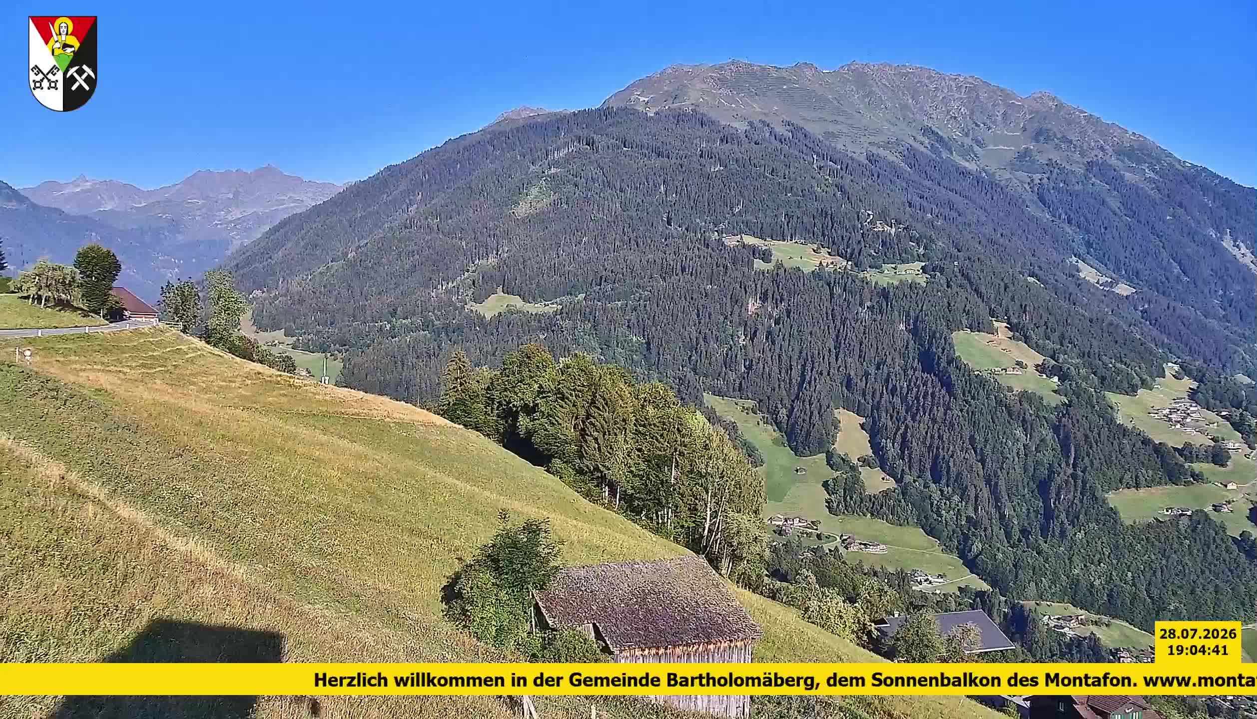 Bartholomäberg | Blick auf Schruns