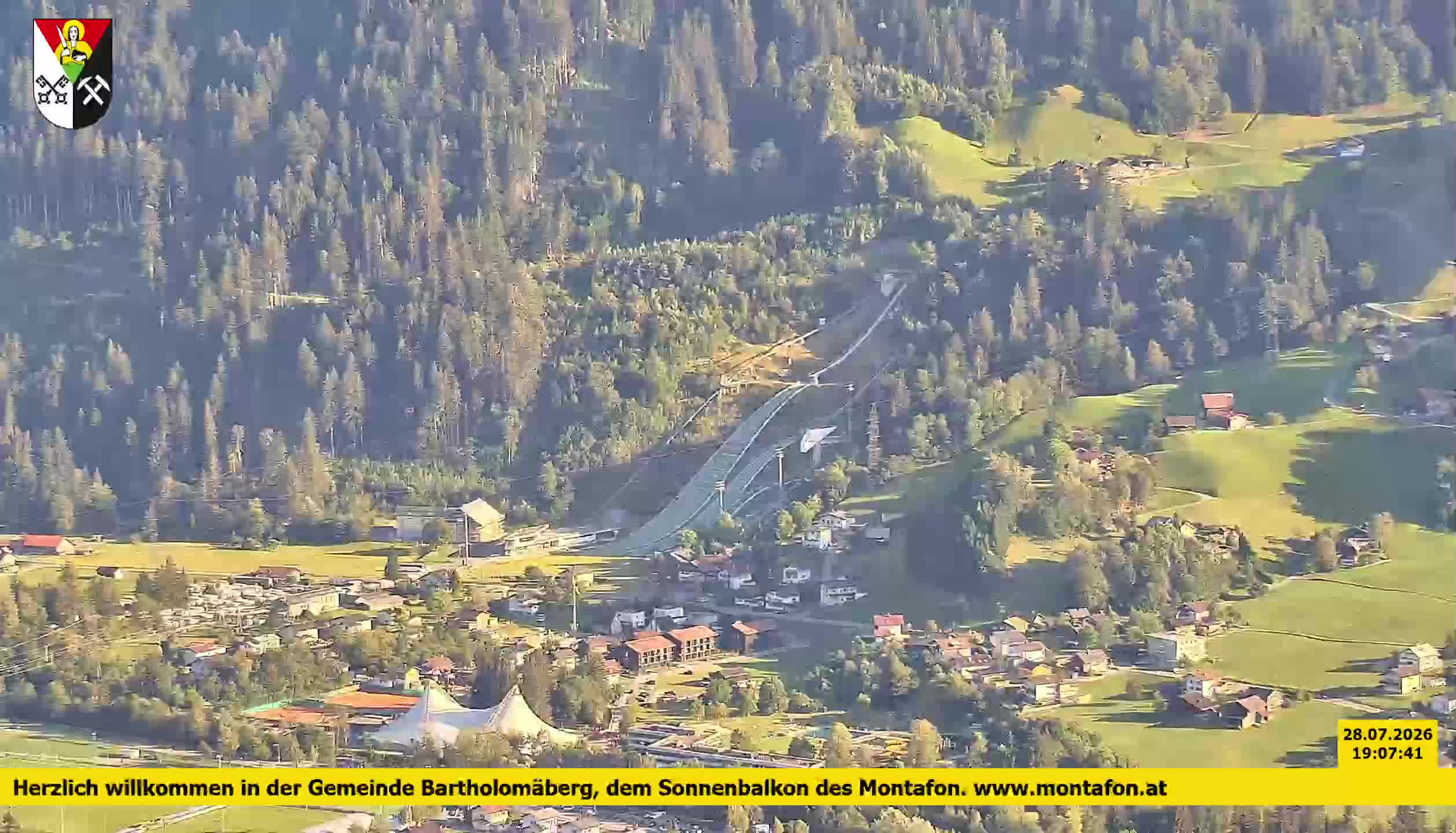 Bartholomäberg | Blick auf Schruns