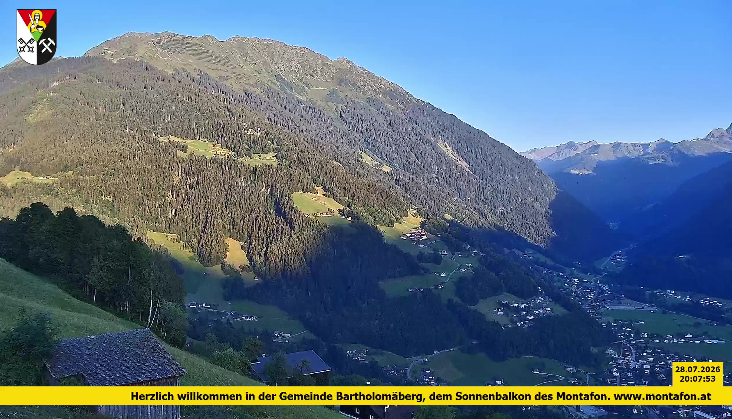 Bartholomäberg | Blick auf Schruns