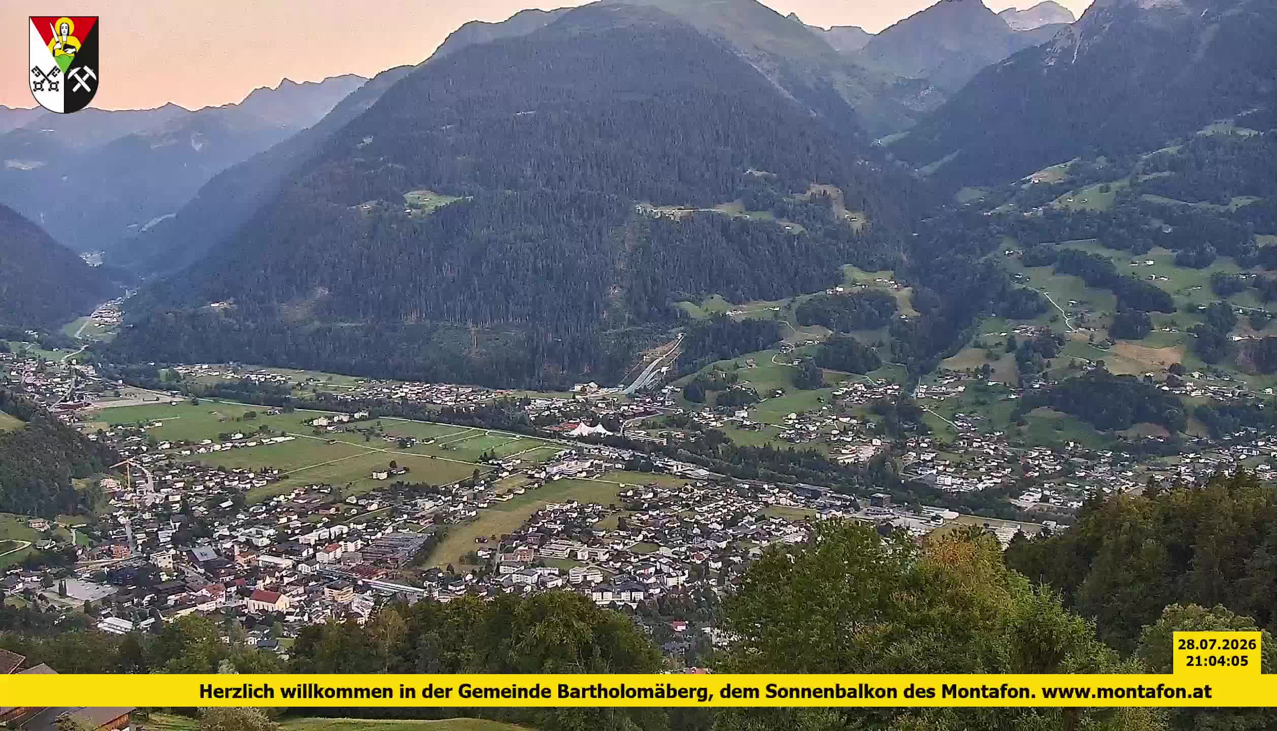 Bartholomäberg | Blick auf Schruns