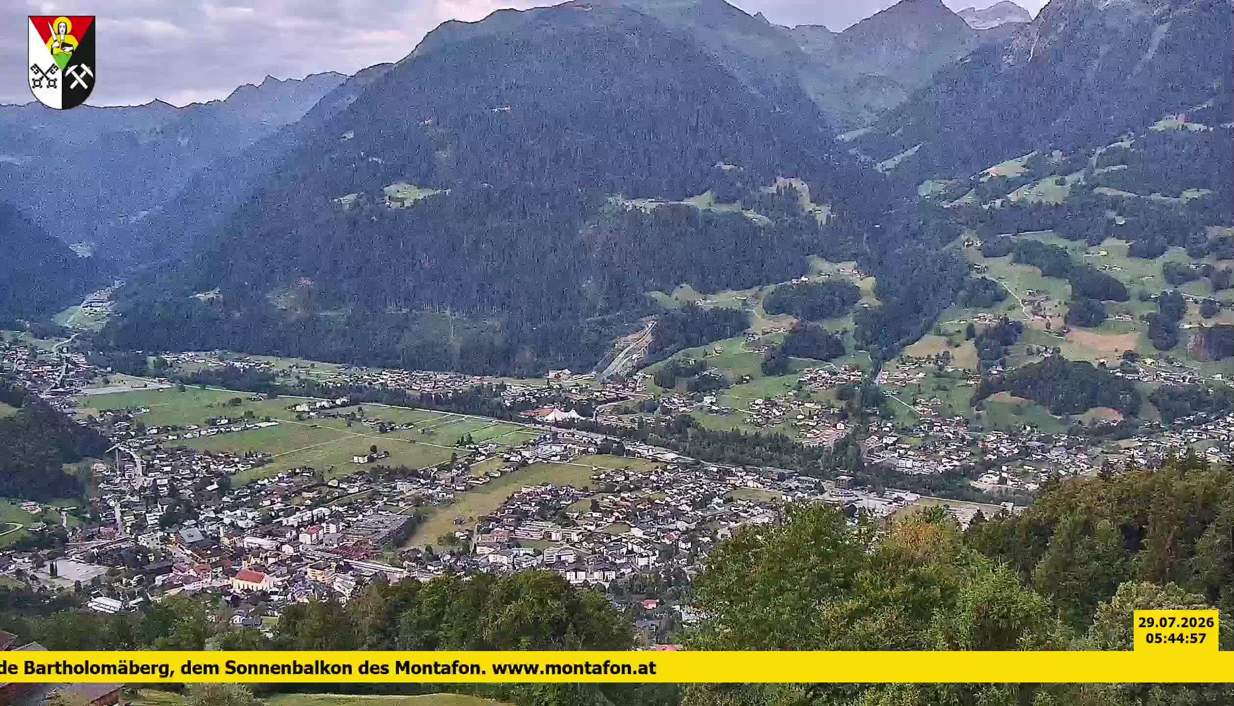 Bartholomäberg | Blick auf Schruns