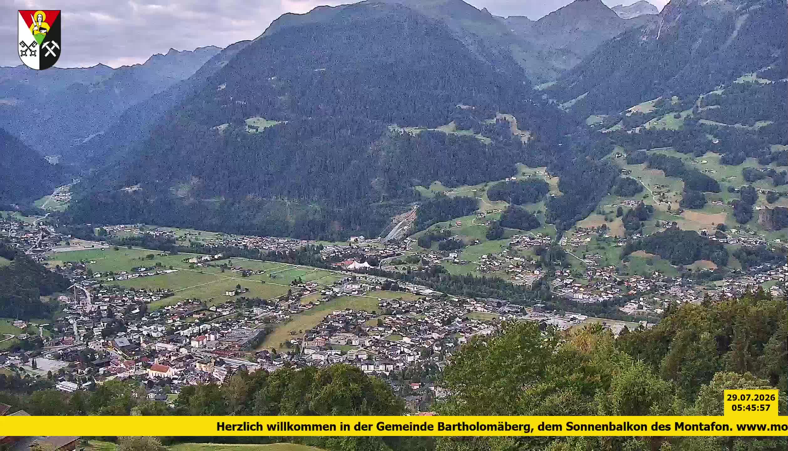 Bartholomäberg | Blick auf Schruns