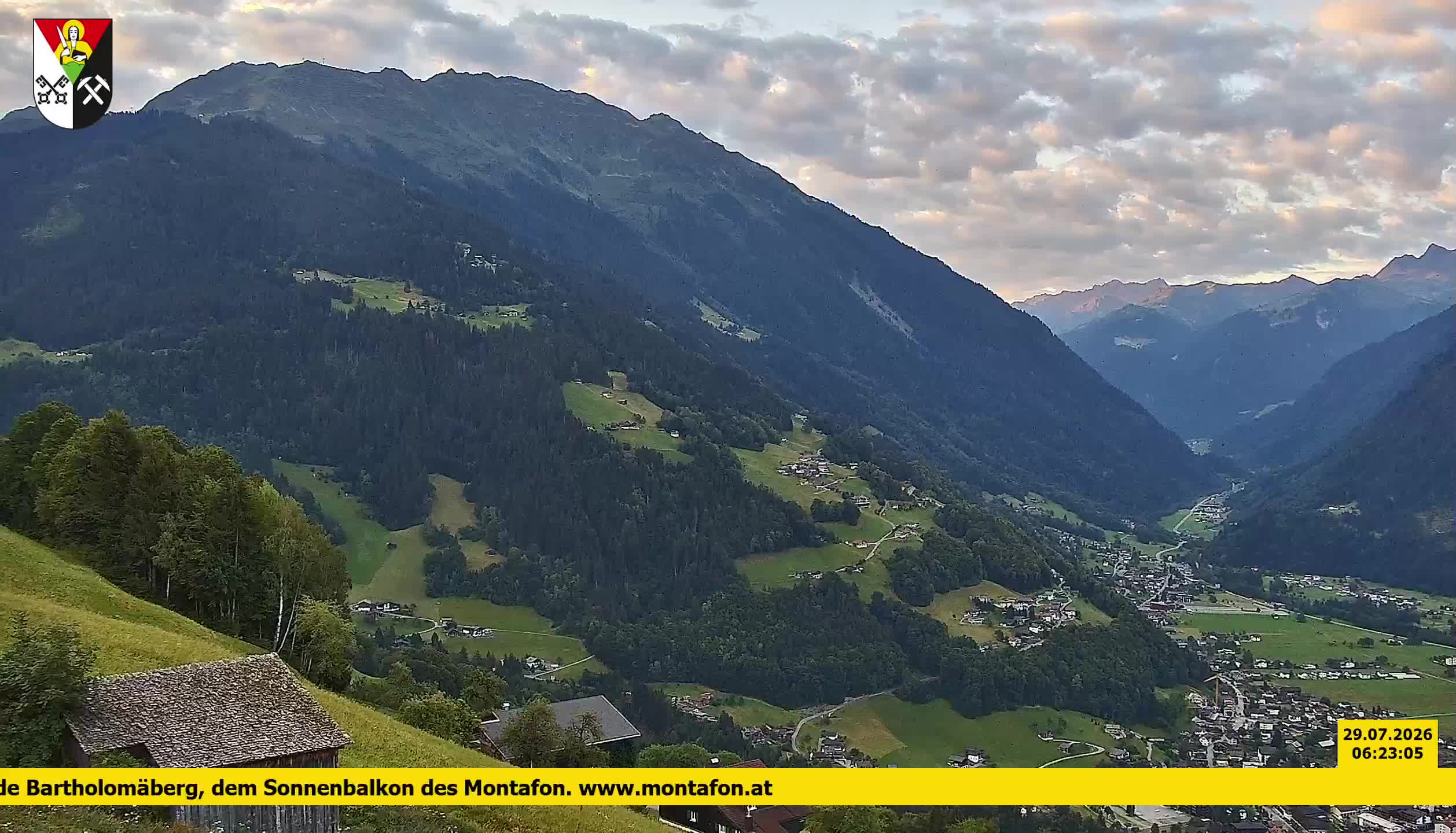 Bartholomäberg | Blick auf Schruns
